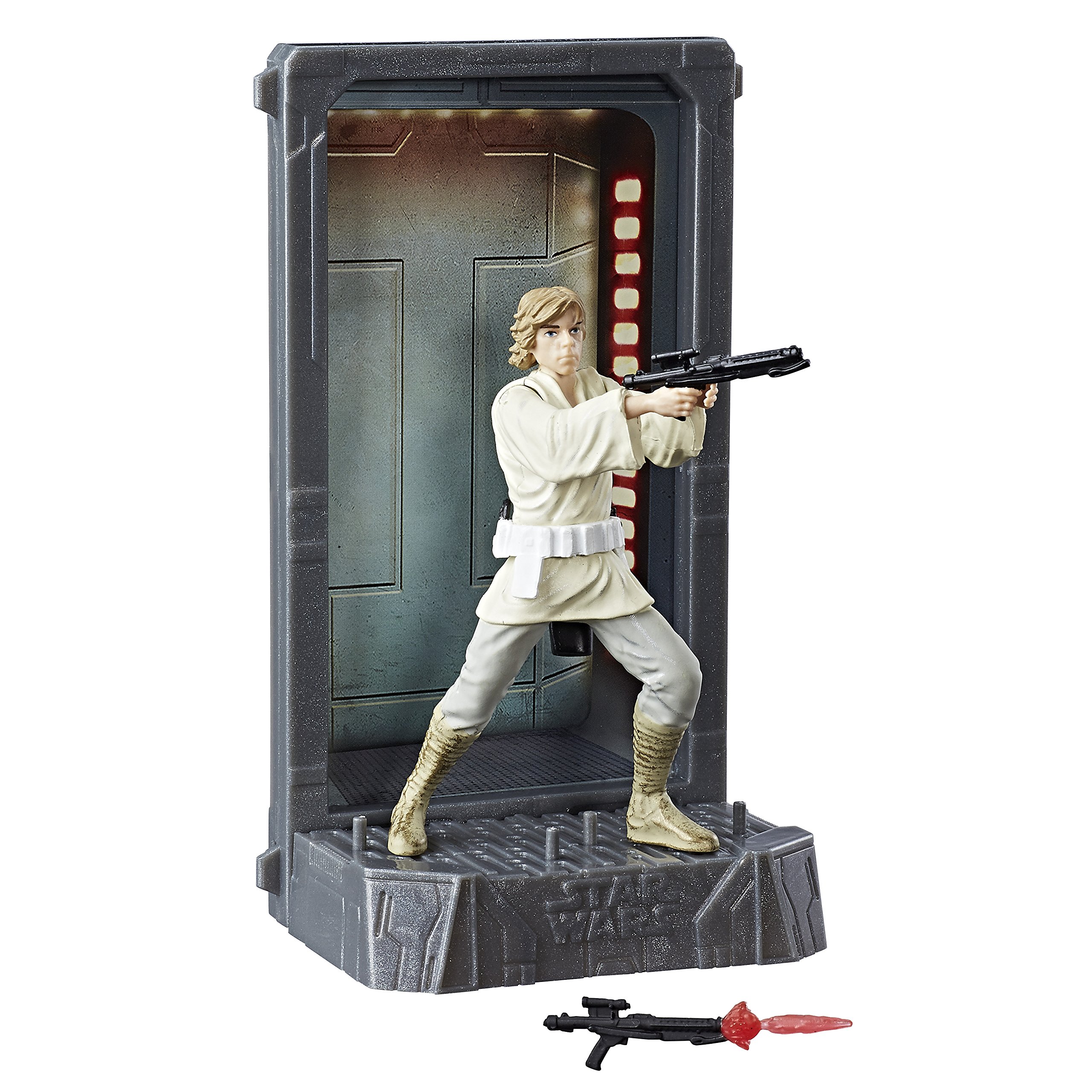 Star Wars Juguete, Figura, Personaje de la película, Serie Black, Personaje de Luke Skywalker, de 9,5 cm