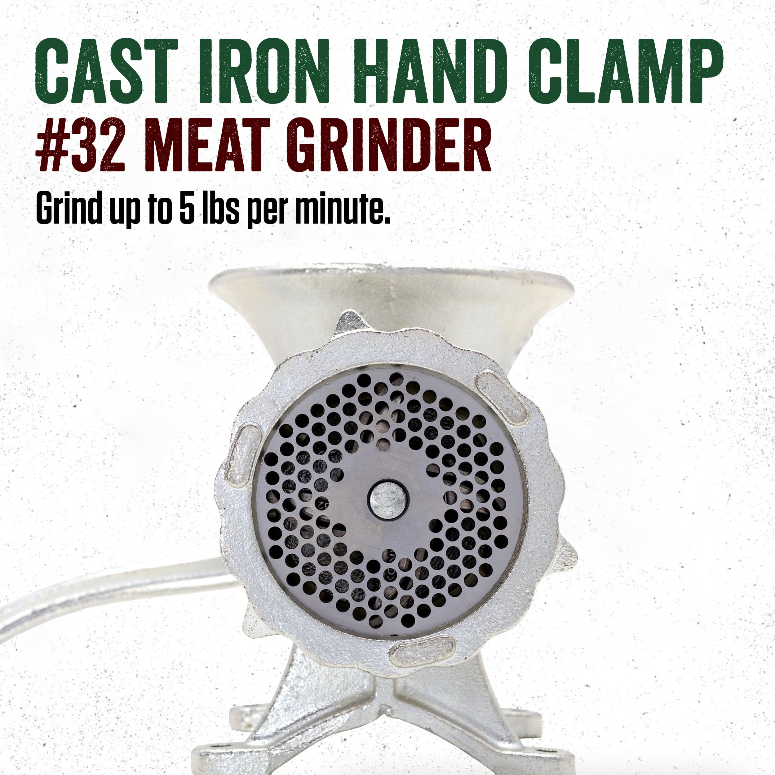 LEM 32 Tinned Cast Iron Hand Grinder