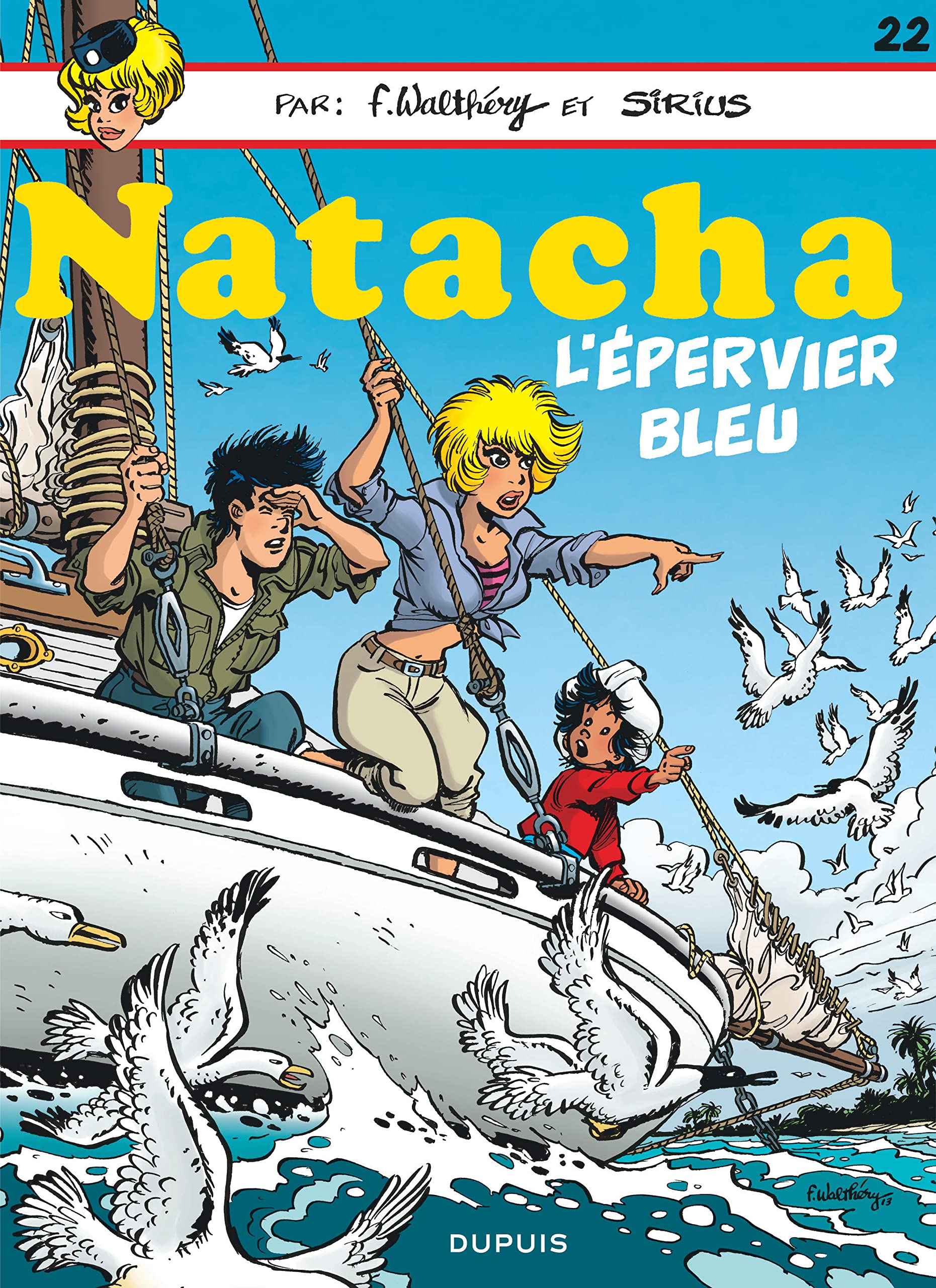 Natacha - Tome 22 - L'Epervier bleu
