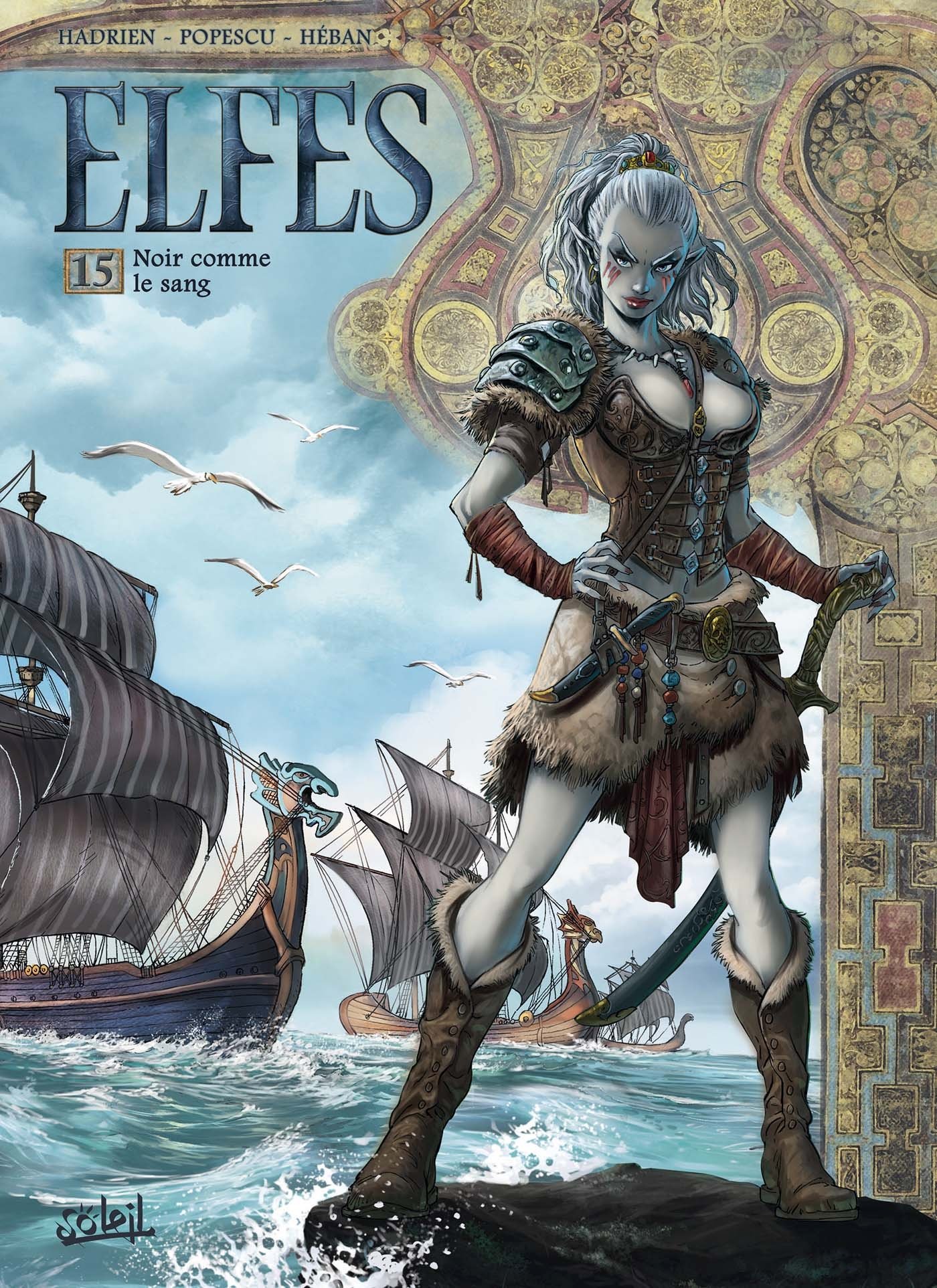 Elfes T15 - Noir comme le sang: 15