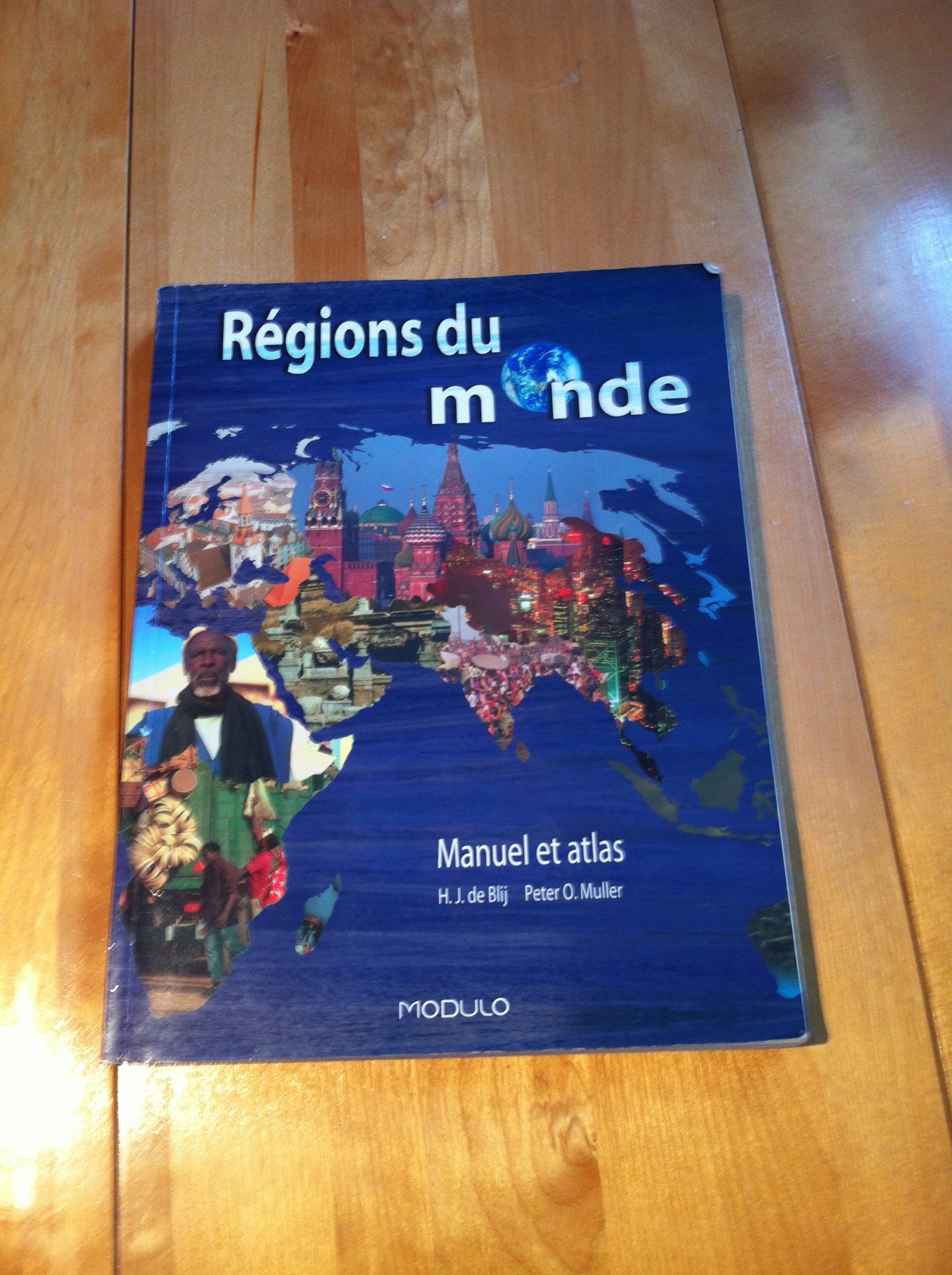Regions du monde manuel atlas