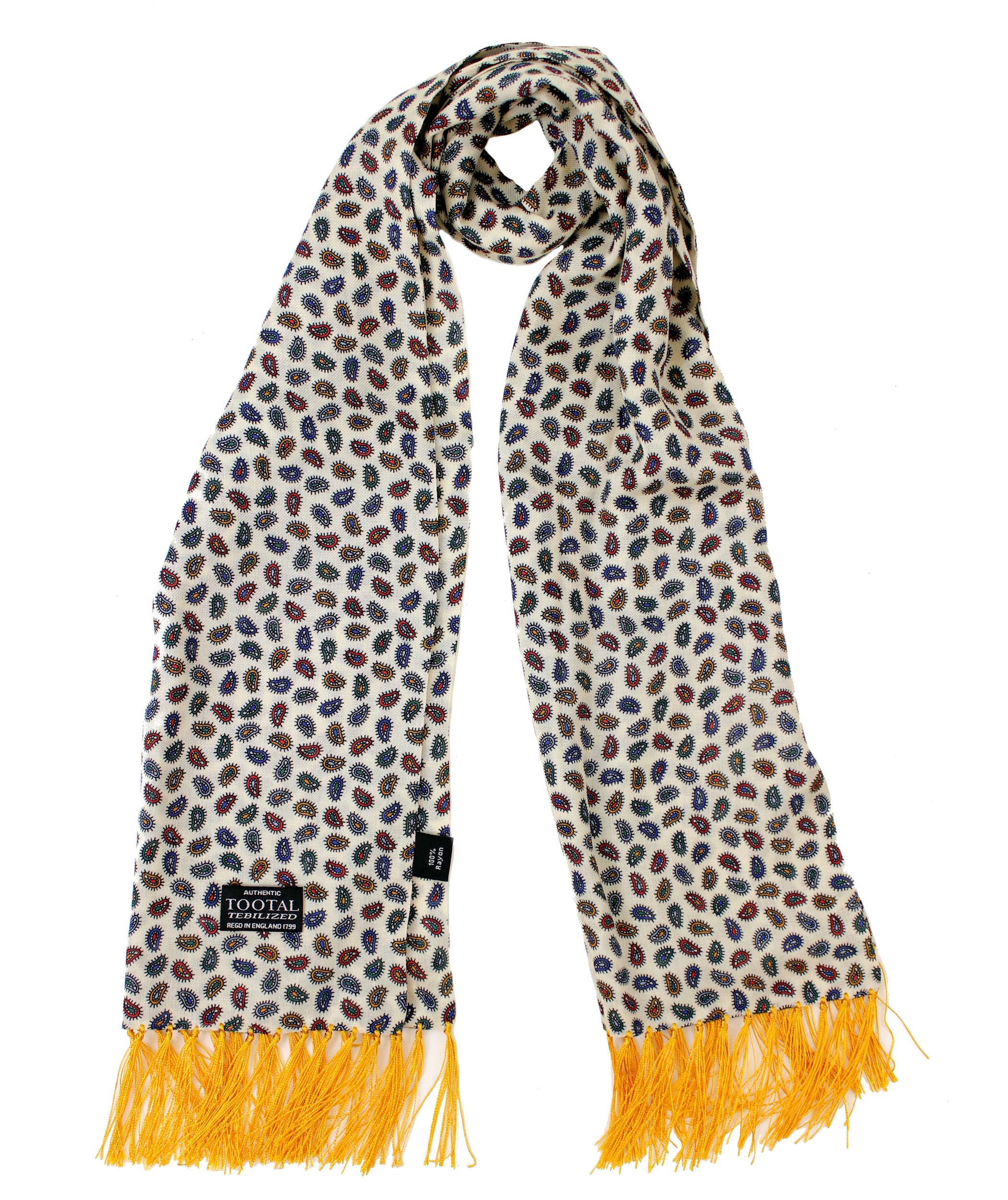 Tootal Mens Rayon Retro Mod Scarf (Multi)