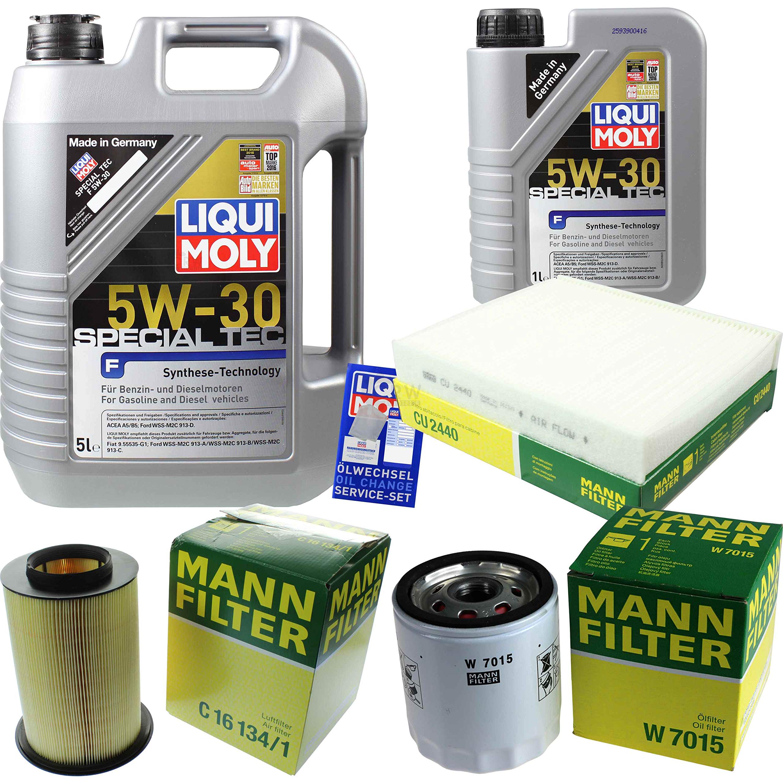 SpecialTecF 9804833 - Pack de inspección (6 L, incluye filtro MANN)