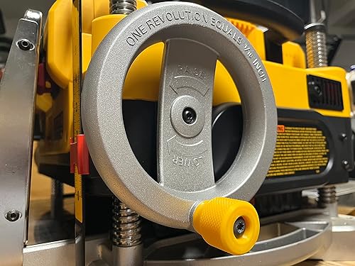 Miniatura 3 de Pomo corto y rechoncho para Dewalt DW735 y DW735X - Rueda cepilladora de caja de almuerzo - Fabricado en Estados Unidos - Reemplazo de ahorro de