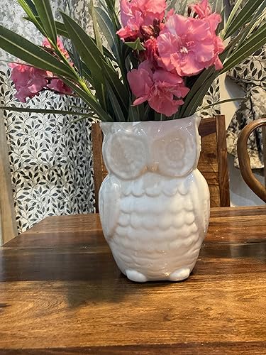 Miniatura 8 de ABHANDICRAFTS - Soporte de utensilios para encimera de cocina de 7.5 pulgadas, organizador de cerámica multiusos para decoración de cocina, pincel