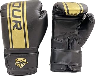 IWIN Rmour Pro Style Training Boxing Gloves Gold (10 oz)