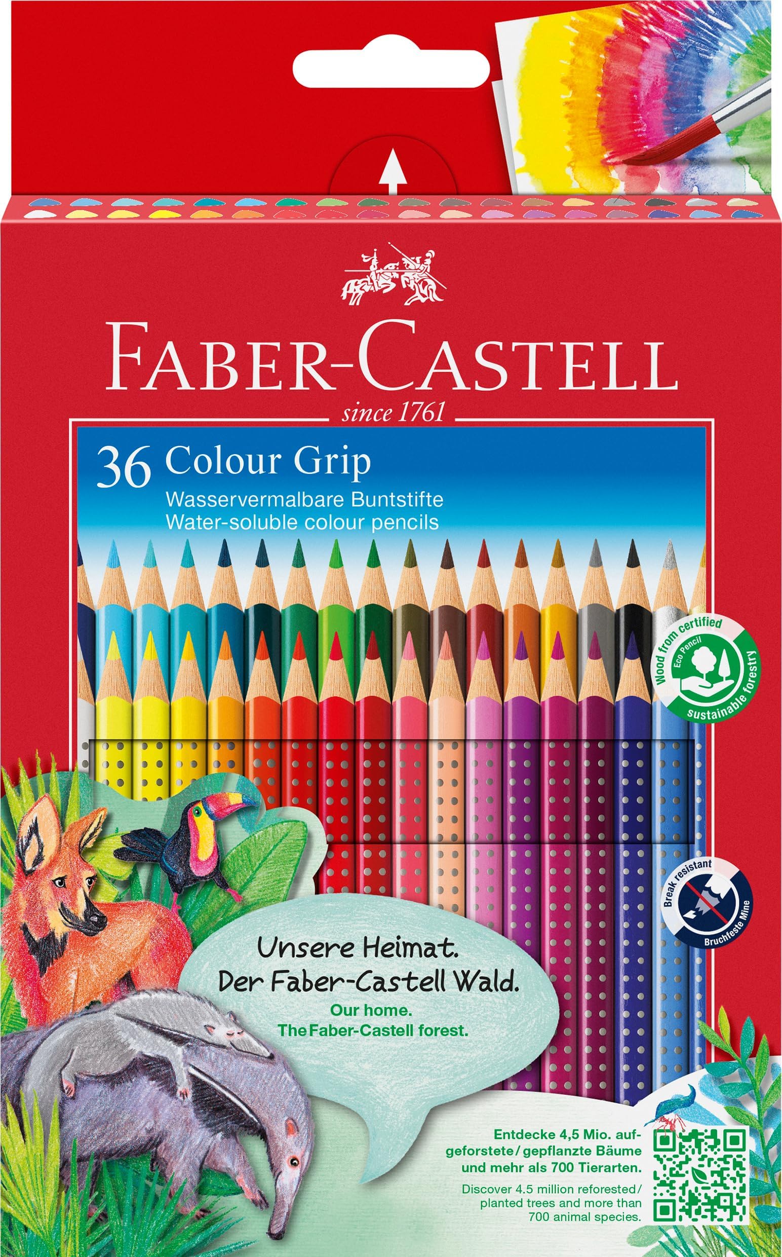 Faber-Castell 24er-Pack Buntstifte Castle Wachsmalstift Faber-Castell 24er-Pack Buntstifte Castle Wachsmalstift
