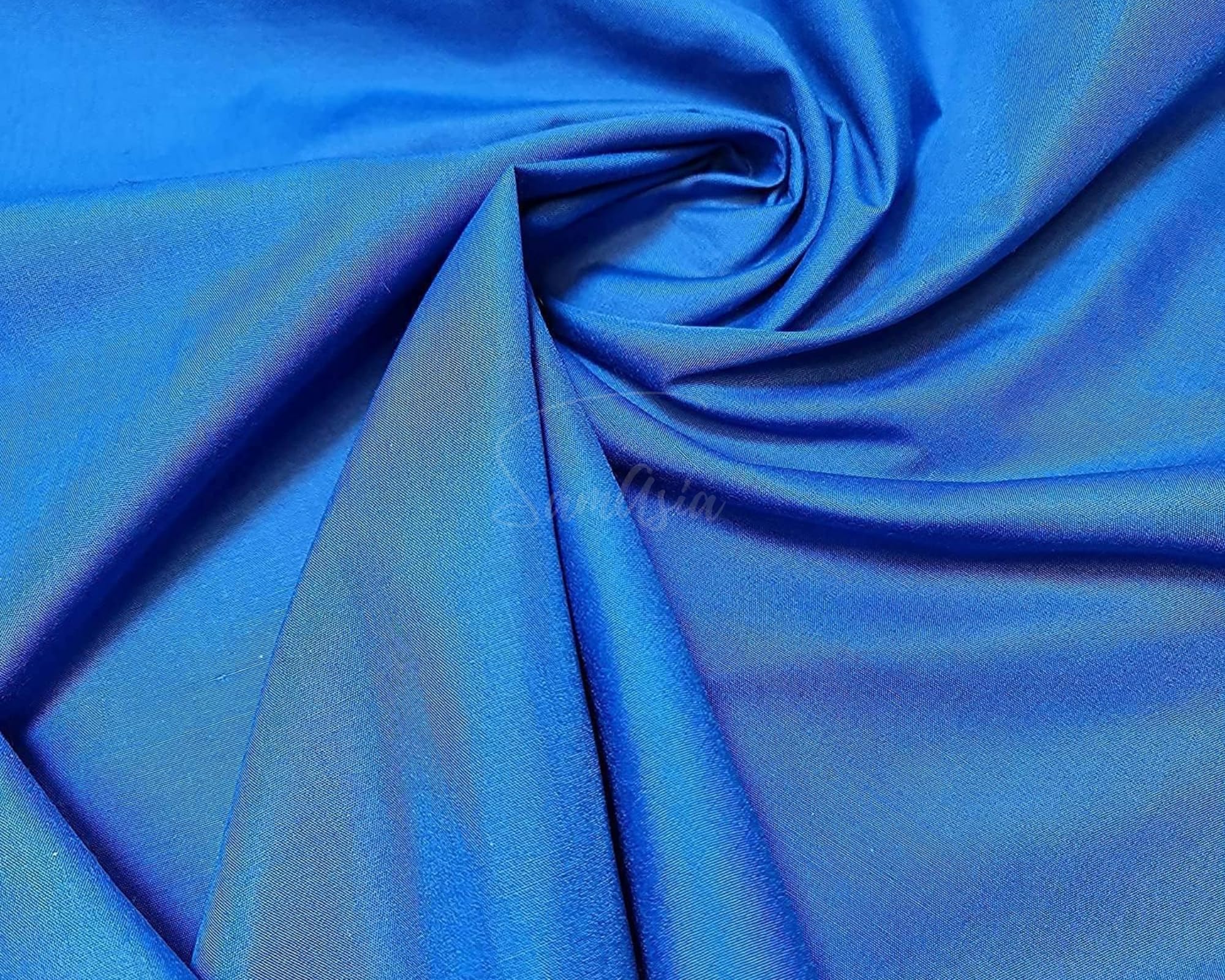 Plain Royal Blue Polycotton Fabric for Dressmaking Art & Craft, Sewing, Quilting, 1 METRE