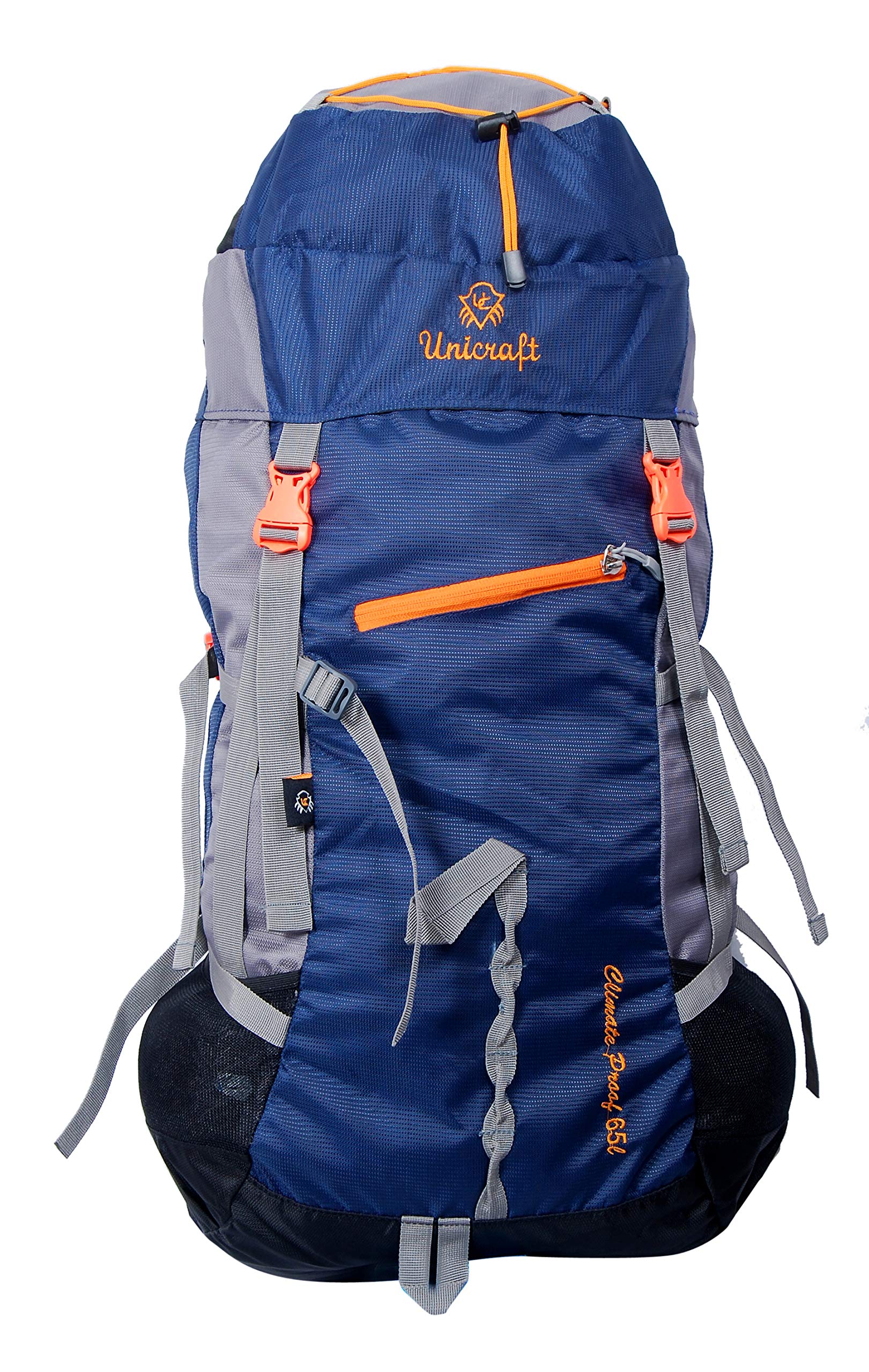 Himalayan Adventures Waterproof 60L Rucksack/Backpack with 2 Shoe Compartment for Touriest Trekking Travelling Hiking Camping Bag with Rain Cover-image-30
