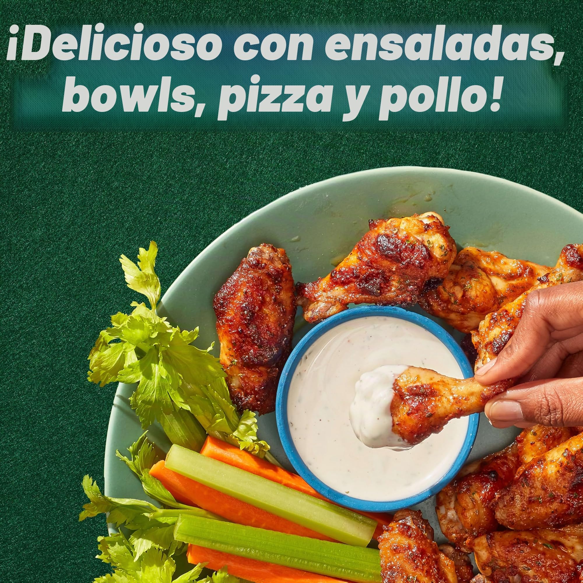 Hidden Valley Original Ranch - Aderezo y aderezo para ensalada, botella de 8 onzas (el paquete puede variar)