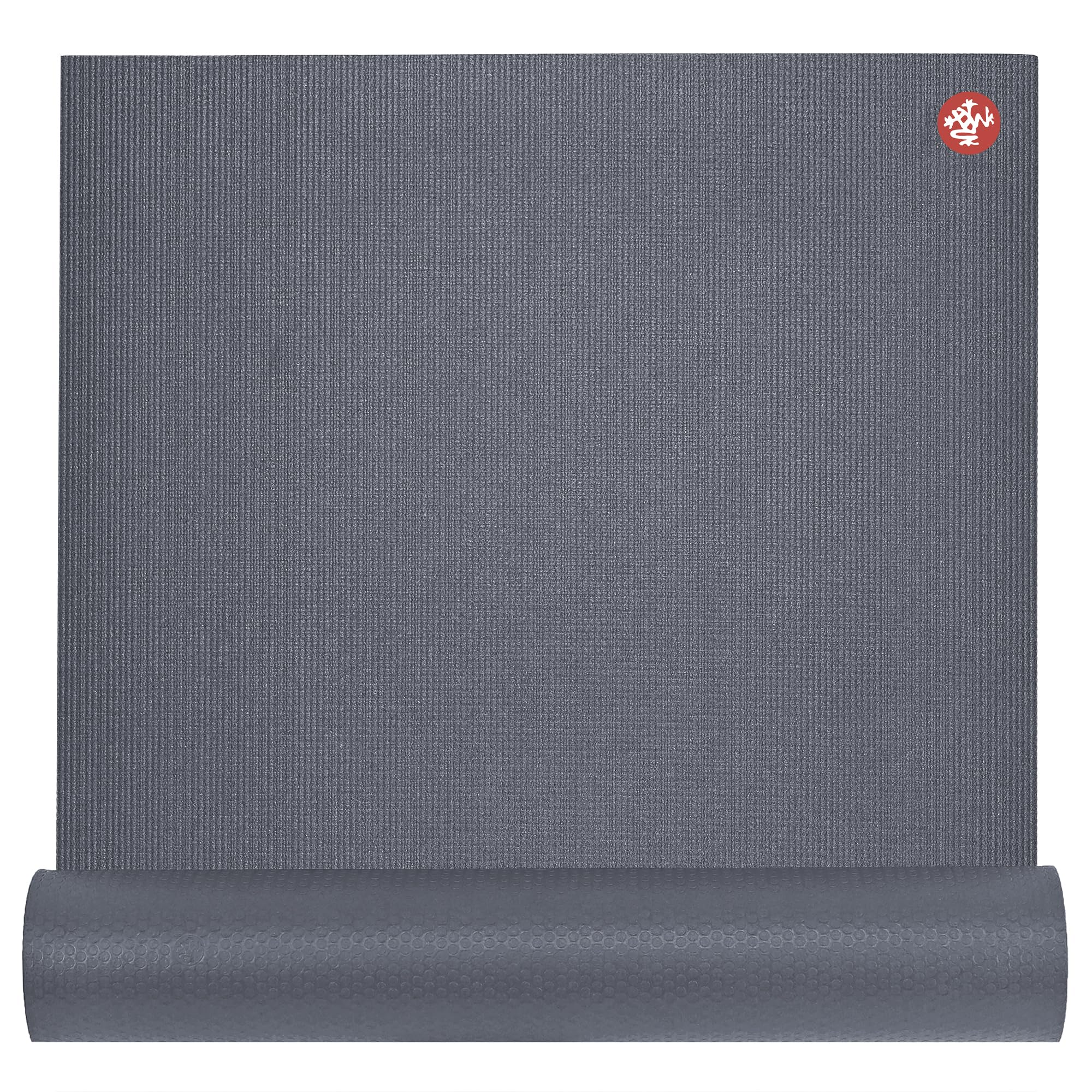 Manduka Tappetino da yoga professionale, 68", 6 mm, durata a vita, costruzione igienica, qualità da studio premium, approvato dagli insegnanti, Thunder 172,7 x 66 cm