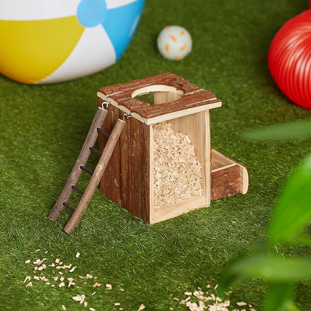Foto 2 de 2 de TRIXIE Natural Living Play y bostezando Torre, 20 × 20 × 16 cm