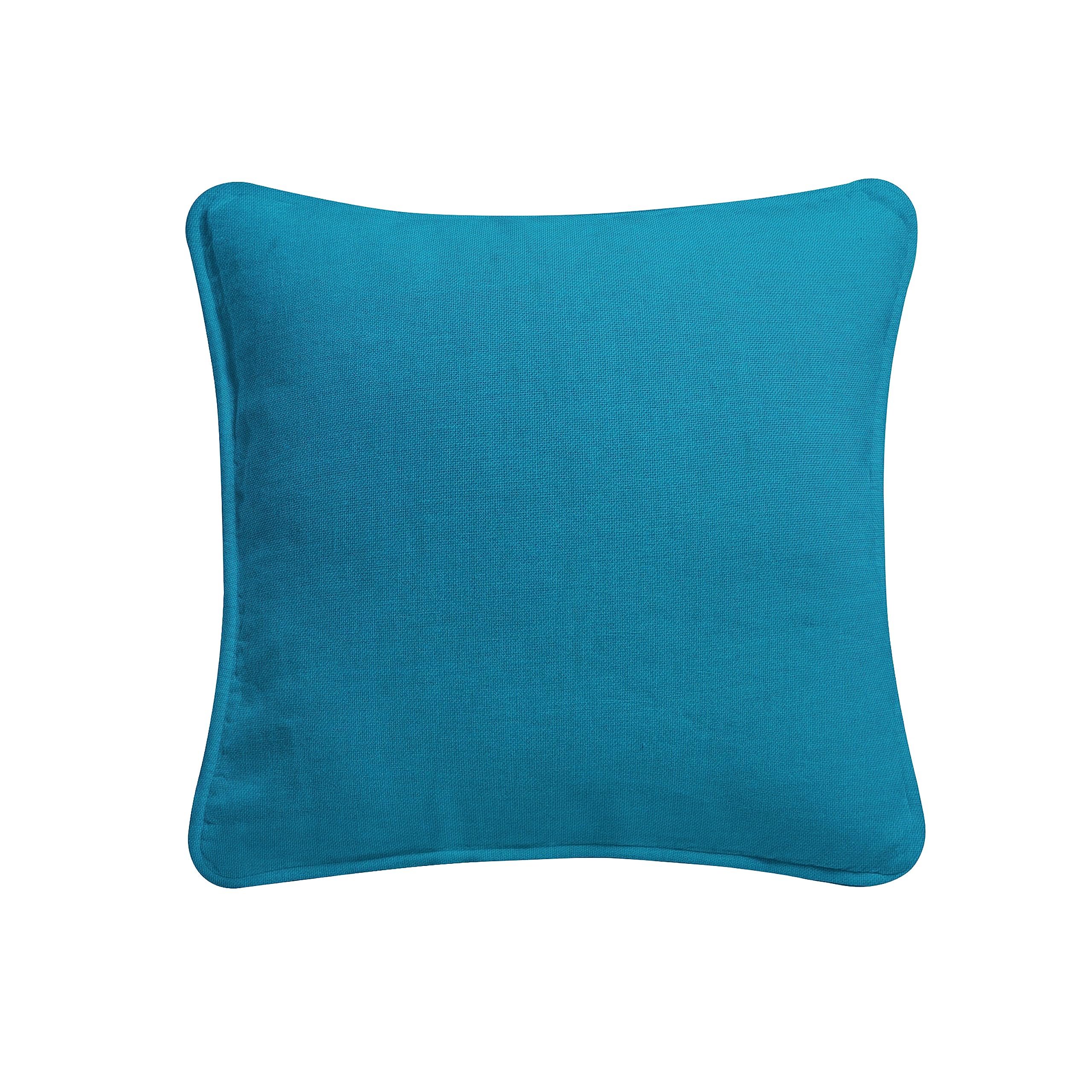 Arlinens Teal Duck Quality Plain Dyed 100% Cotton Cushion Cover In Following Colour And Sizes: (18"X18", )