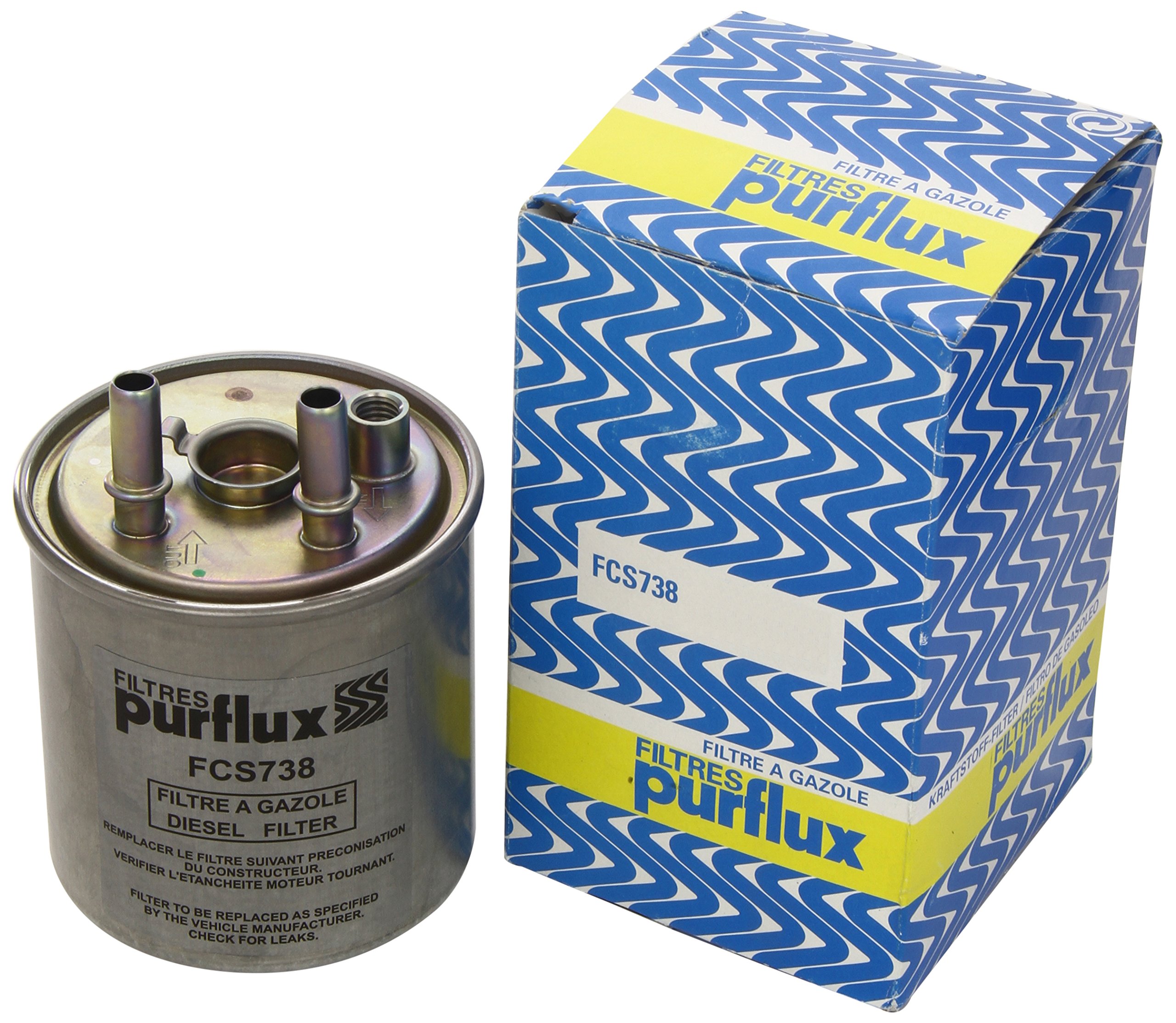 Filtro Gasolio PURFLUX FCS710 - Ricambio Per Veicoli | Altezza 121 Mm, Larghezza 117 Mm - Foto 10