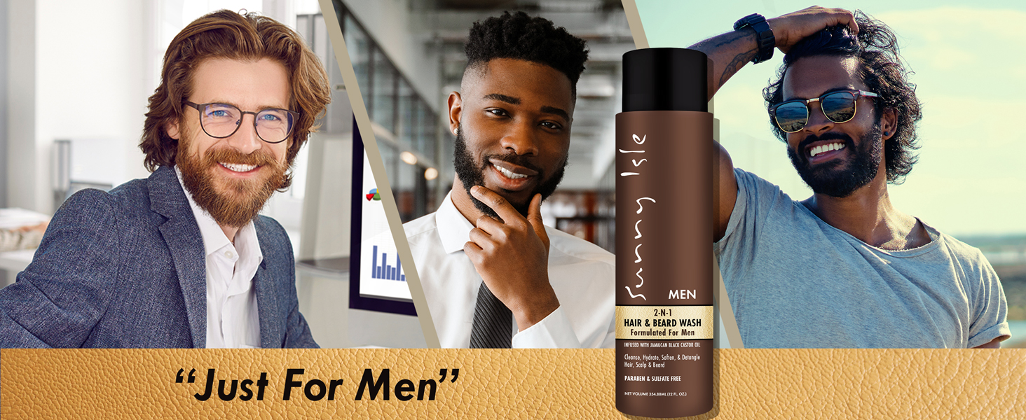 Sunny Isle Jamaican Black Castor Oil Beard Care Duo - Kpakpakpa Market - View #5