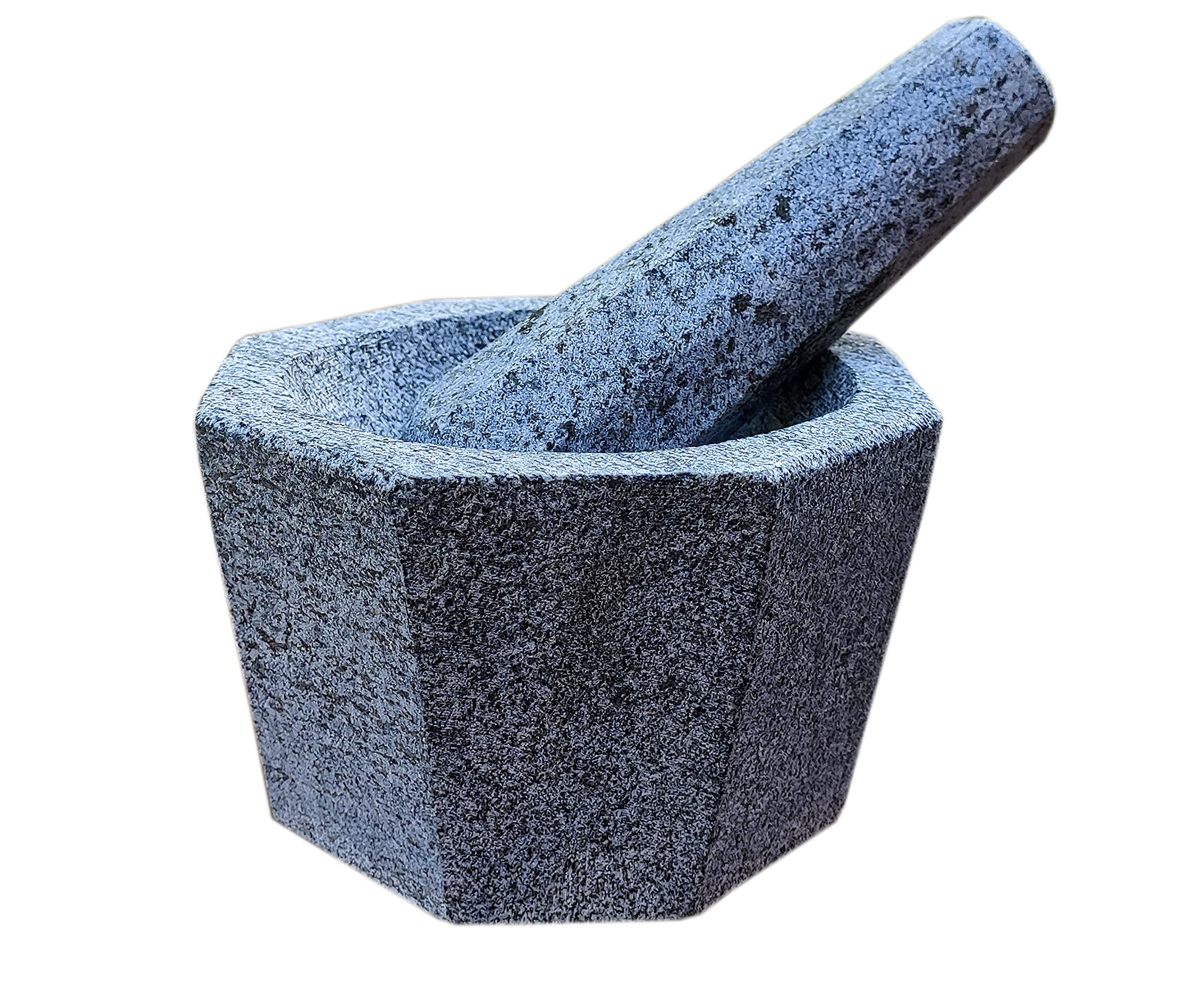 MYNAKSHA Mortar and Pestle Set Stone for Spices, Okhli Masher, Khalbatta, Kharal, Mixer, Natural & Traditional Grinder and Musal, Well Design for Kitchen (Grey) (type 3) (B09CW695BW) Amazon Price History, Amazon Price Tracker