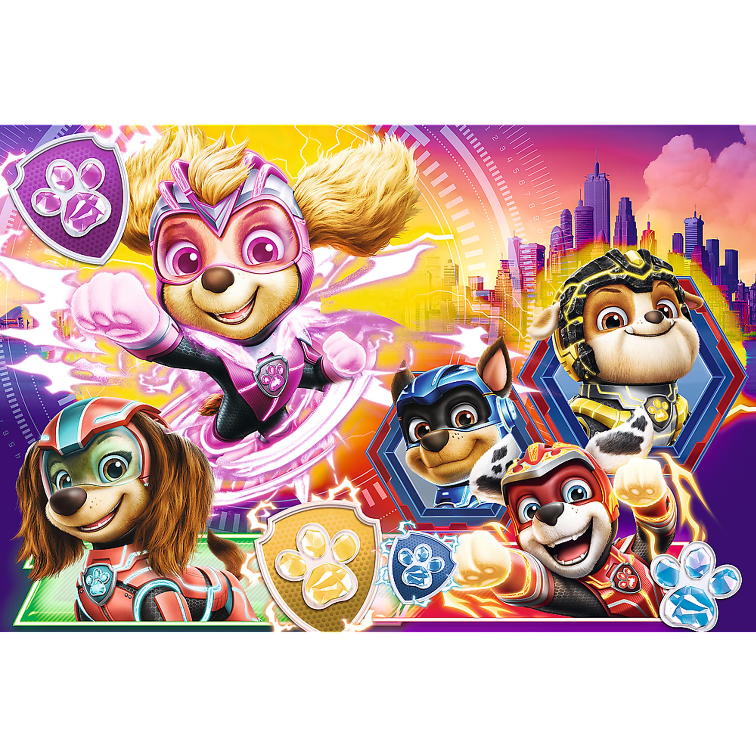 Trefl Puzzle PAW Patrol 100 Pezzi – La Squadra Canina Per Bambini Dai 5 Anni, Divertimento E Sviluppo