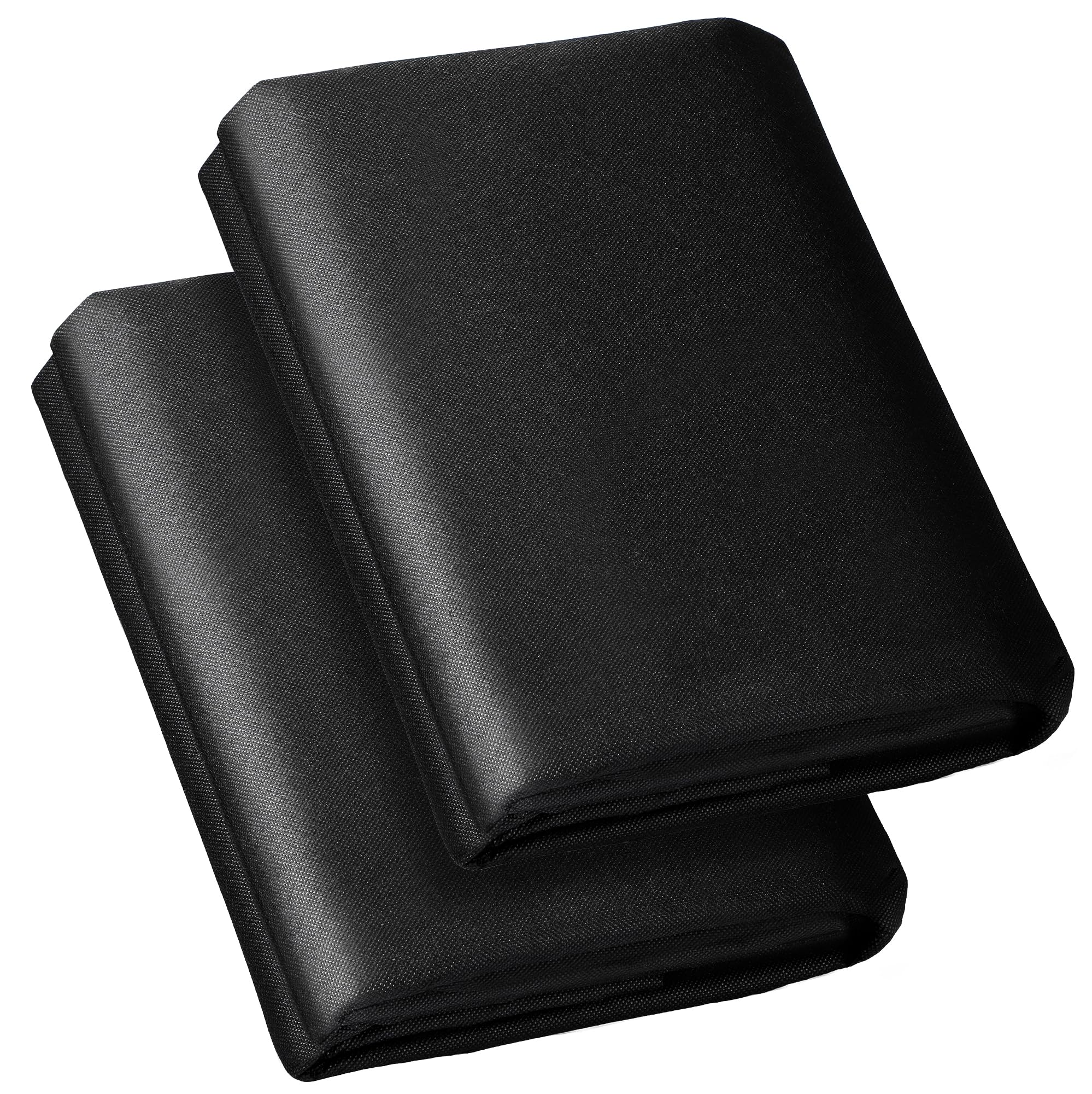 HOOPLE 4FT*100FT Premium Landscape Fabric Weed Barrier, Durable & Heavy-Duty, Thick Weed Barrier Fabric, Easy Setup & Superior Weed Control (4ft*100ft fold)