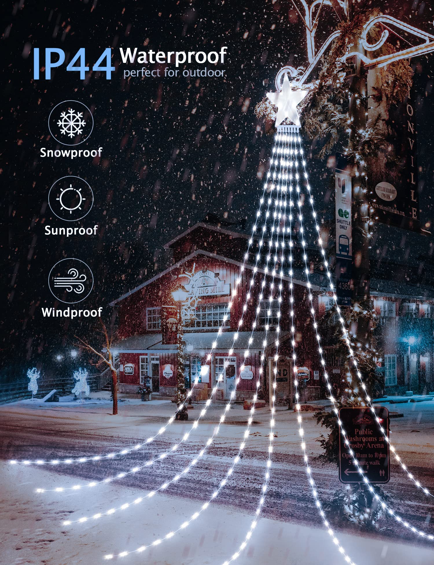 Outdoor motion christmas lights Clearance