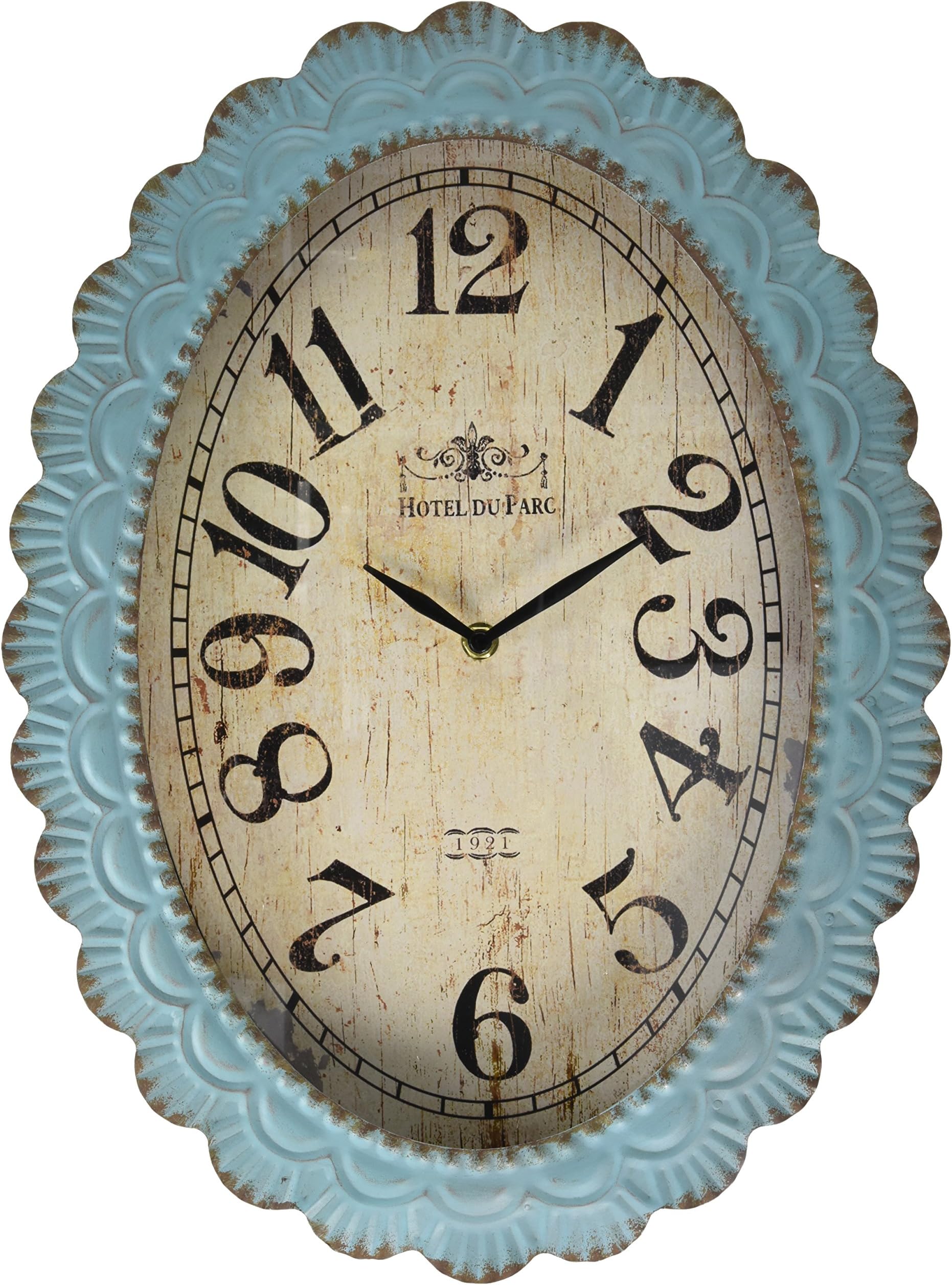 Lafayette Clock, One Size, Blue