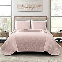 Vista 40 de Chezmoi Collection Austin - Juego de colcha extragrande de 3 piezas (tamaño King, turquesa) De gran tamaño, Ligero