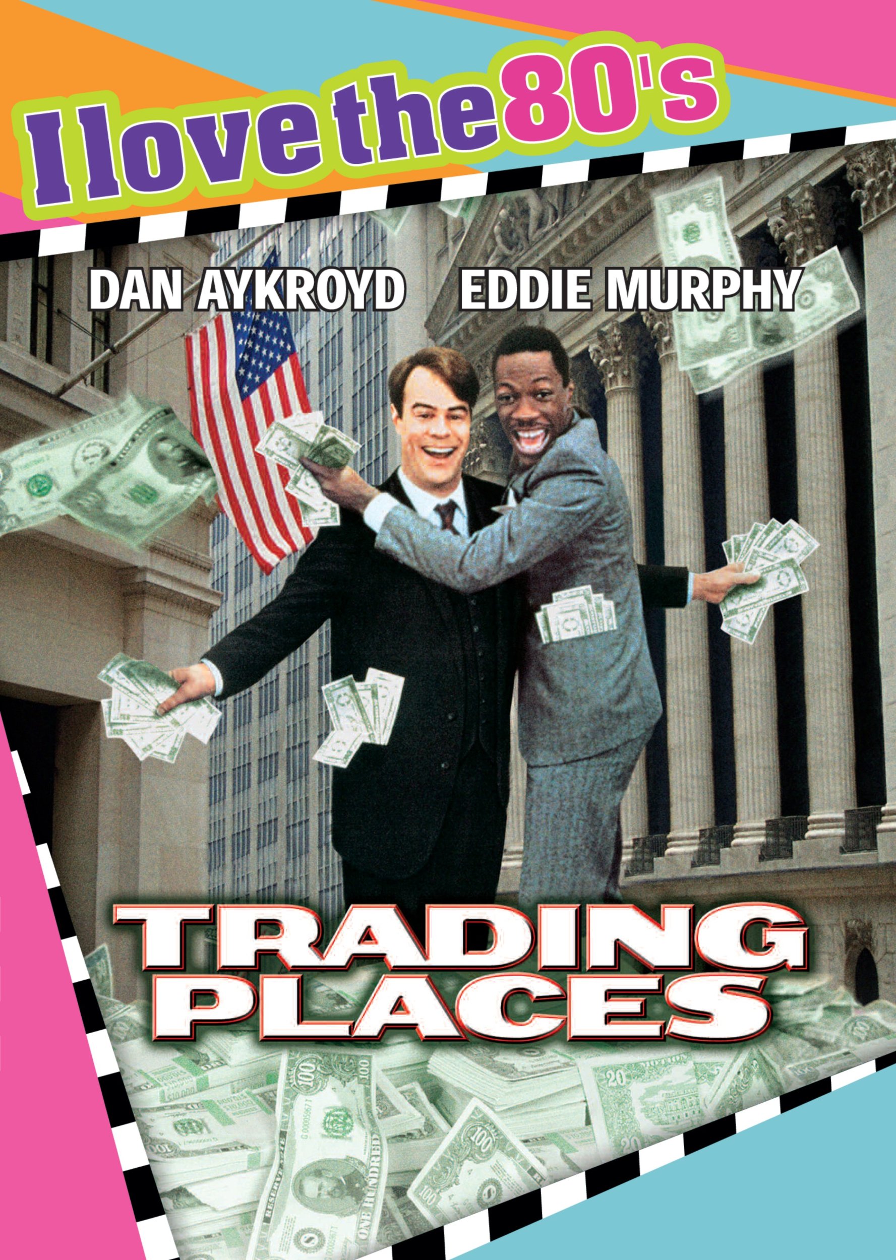 Trading Places (Bilingual) Eddie Murphy; Dan Aykroyd; Denholm Elliott; Maurice Woods; Richard D. Fisher Jr.; Jim Gallagher; Anthony DiSabatino; Bonnie Behrend; Sunnie Merrill; James Newell; Mary St. John; Bonnie Tremena; John Landis; Herschel Weingrod and Timothy Harris