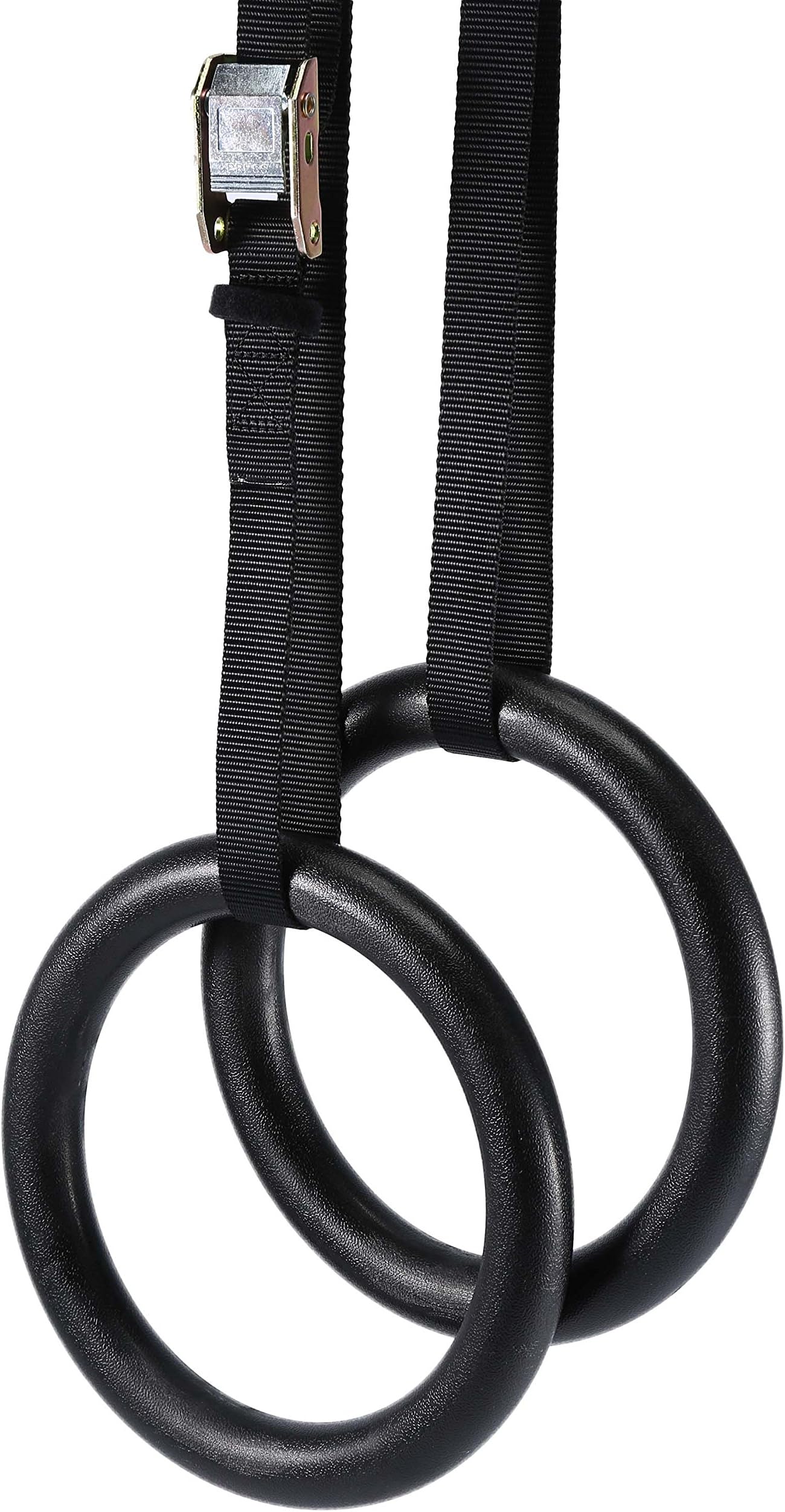 Gymnastic Olympic Rings with Quick-lock Buckles For Upper Body Strength and Bodyweight Excercising, Suspension Training Crossfit Strength Gym Training Pull Ups and Dips-Taking your body to a new level of strength & endurance