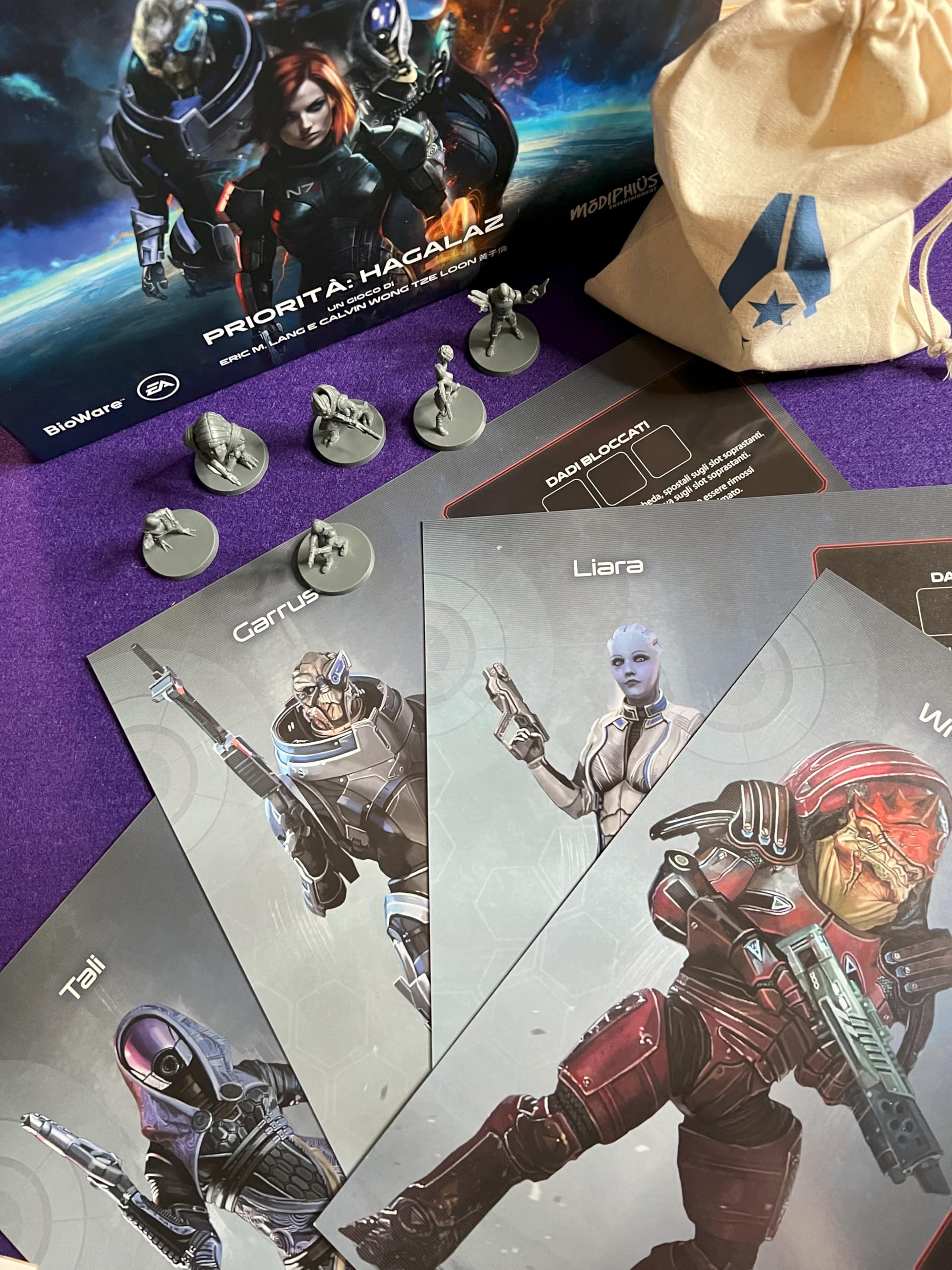 Asmodee - Mass Effect, Gioco da Tavolo, 14+ Anni, 1-4 Giocatori, 90 min, Edizione in Italiano