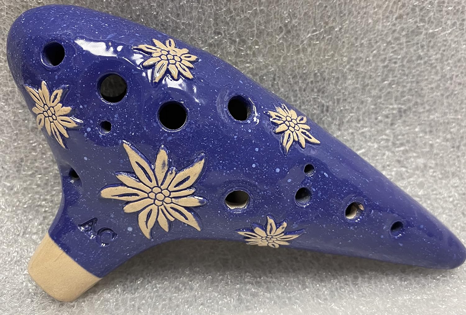 Focalink Pastoral 12 Hole Alto C Ceramic Ocarina - Easy to Learn, Good for Beginner & Great Gift!
