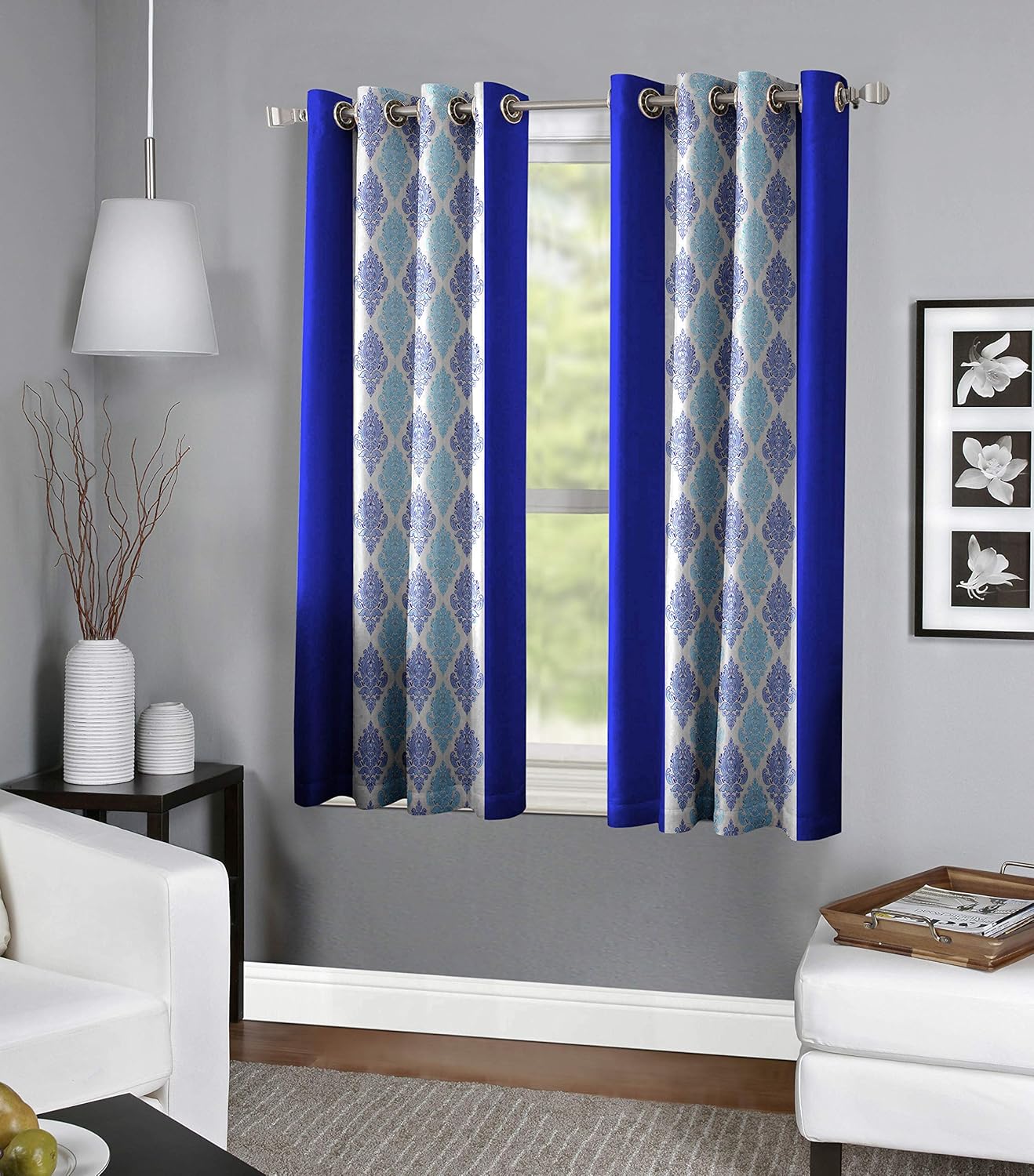 Buy Life Texture 100 Polyester Curtain 5 feetSet of 4 Online at Low