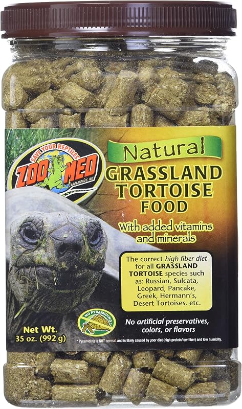 Zoo Med Natural Tortoise Food, 35-Ounce, Grassland