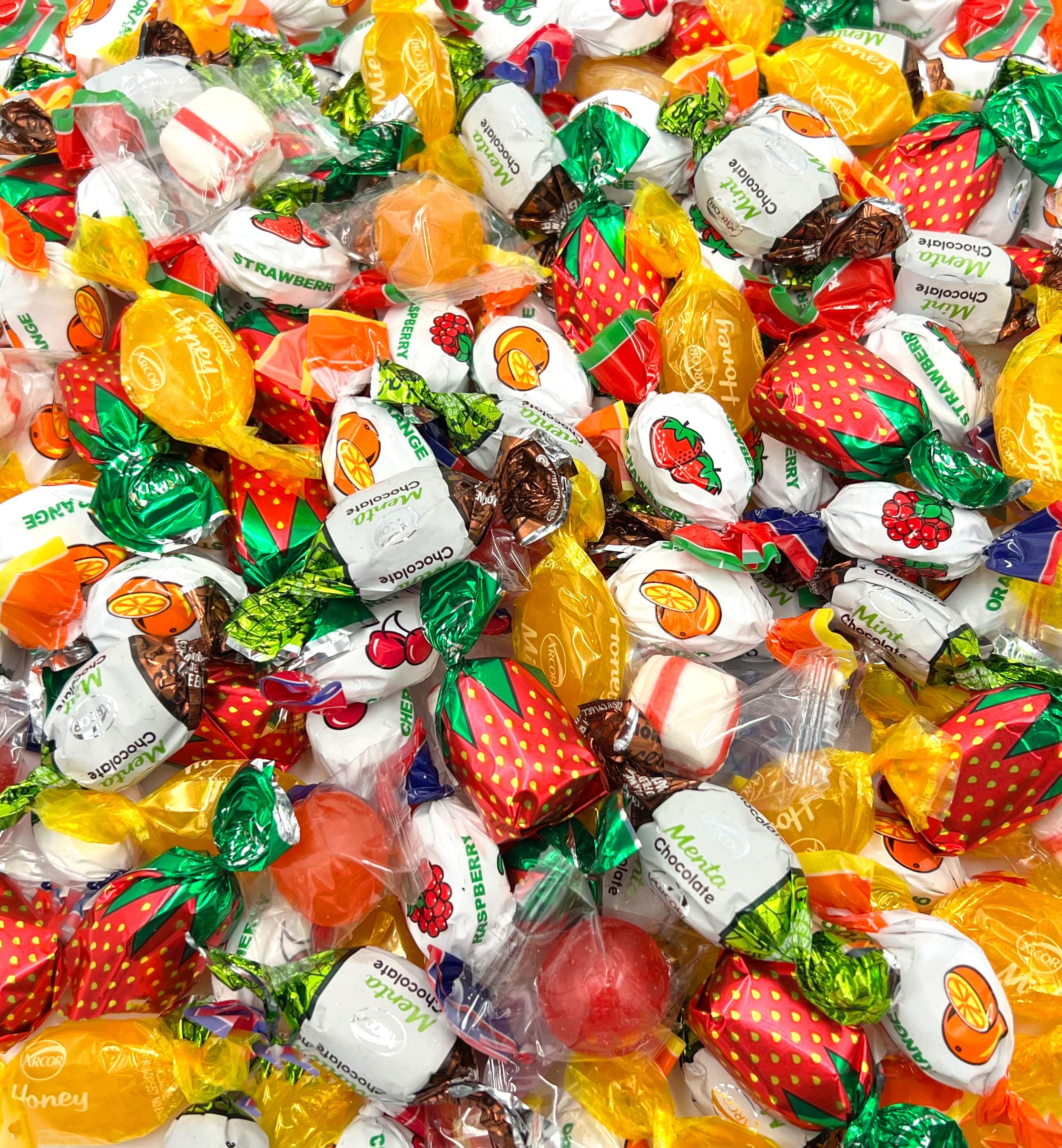 Christmas Hard Candy Assortment Strawberry Bonbons