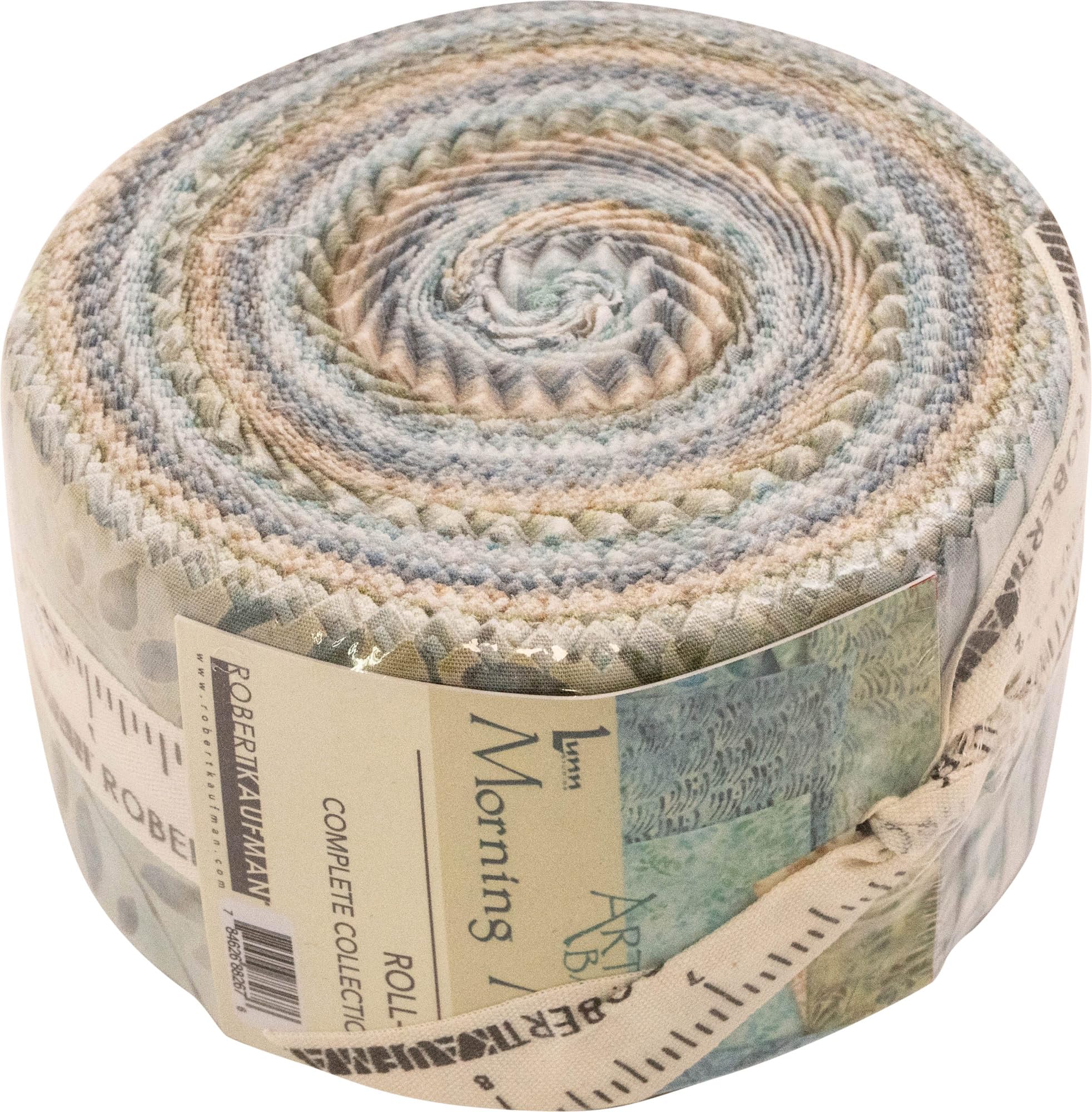 Lunn Studios Artisan Batiks Morning Mist Roll Up 40 2.5-inch Strips Robert Kaufman RU-1332-40