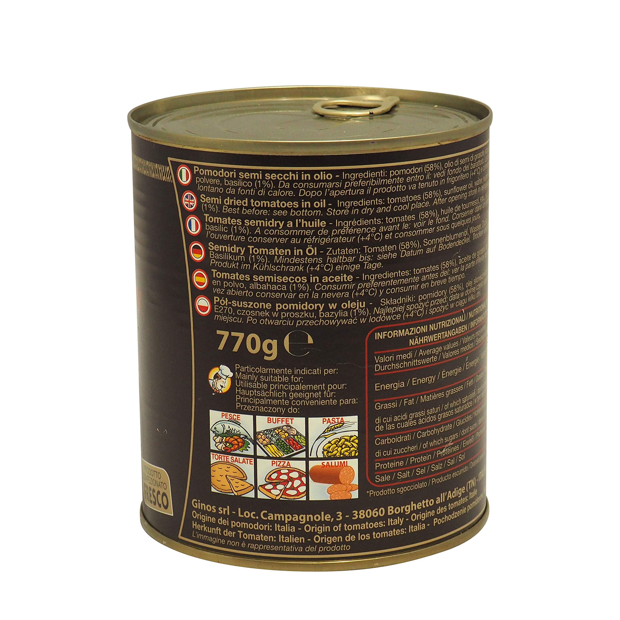 Tomate semiseco italiano/Pomodori Semi Dry gourmet
