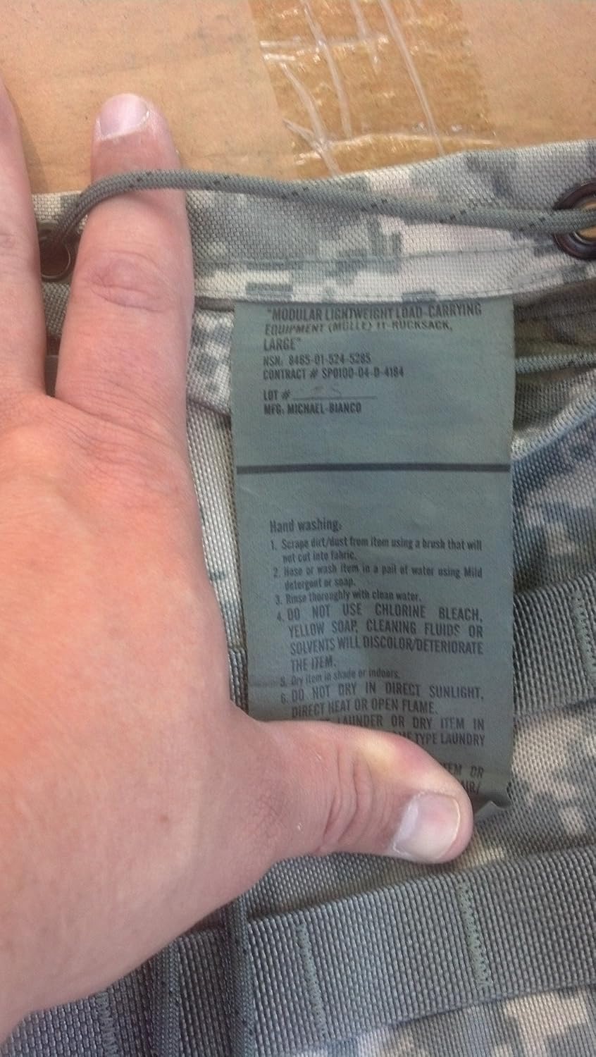 Molle Rucksack ACU Digital Previously Issued