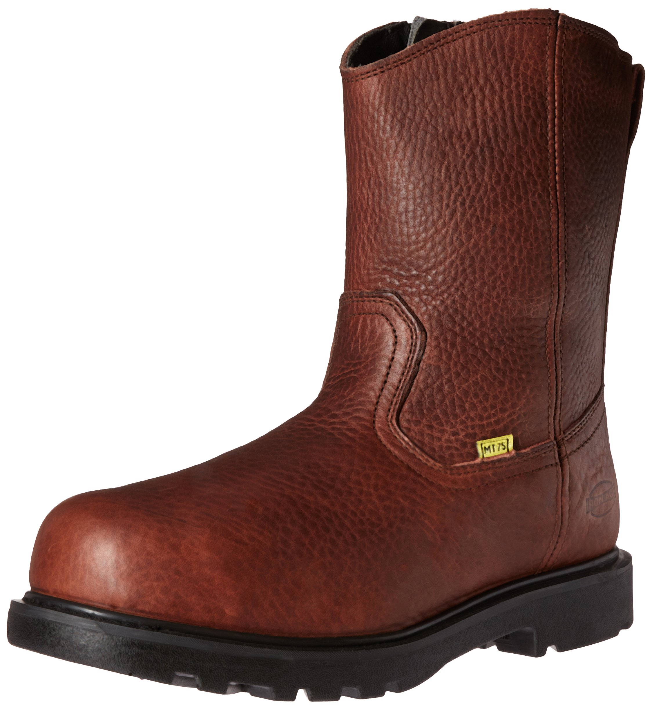 Iron Age Mens Hauler 10 Inch Wellington Electrical Toe Composite Toe Work Safety Shoes Casual - Brown