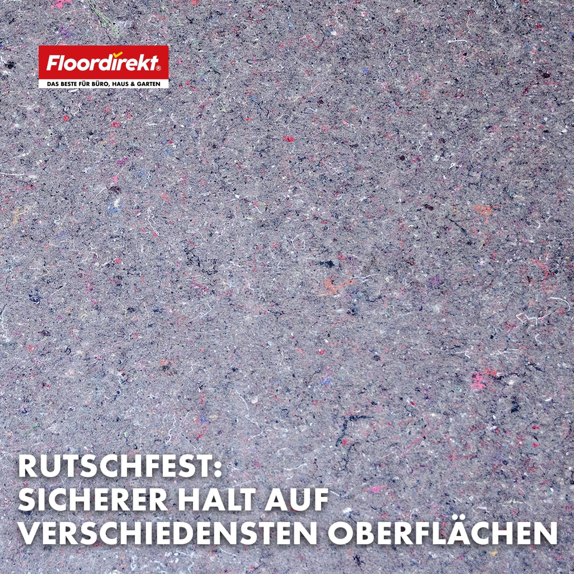 Floordirekt Malervlies 10m x 1m – 15 Rollen (150m²) Abdeckvlies 180g/m² mit Anti-Rutsch Beschichtung, wiederverwendbares Maler Abdeckvlies für Boden & Renovierung