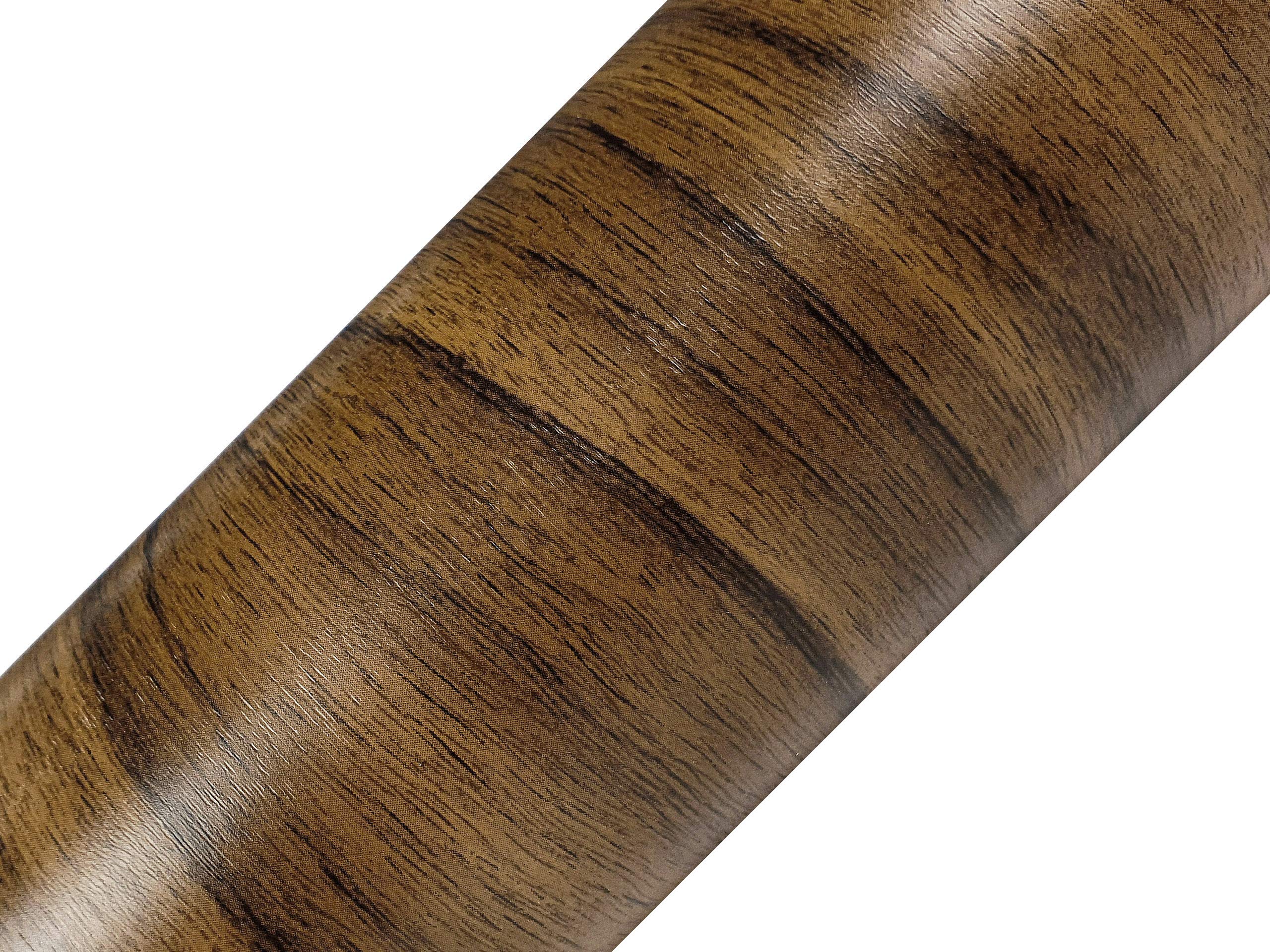 d-c-fix Folia samoprzylepna do mebli – średni orzech 67,5 cm x 15 m | Łatwa do czyszczenia folia samoprzylepna do kuchni, szafy, stołu i parapetu – nowoczesna i trwała