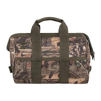 Bucket Boss Camo Gatemouth Tool Bag in Mossy Oak Camo, 85016, 15 litersMossy Oak Camo