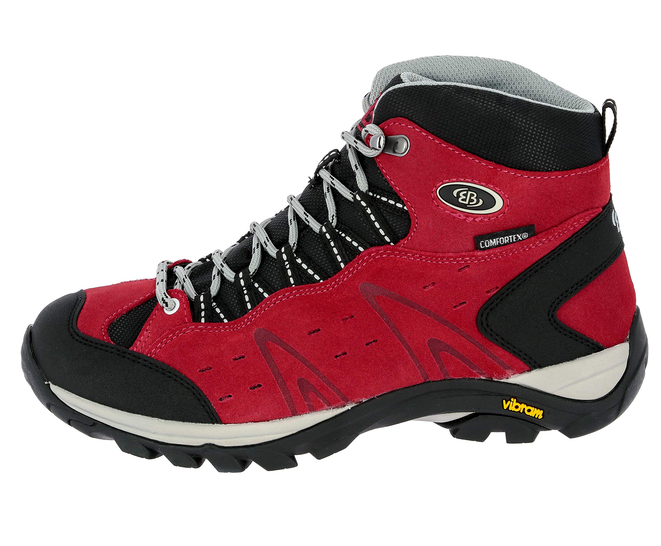Brütting Damen Mount Bona High Trekking- & Wanderschuhe, Rot, 42 EU