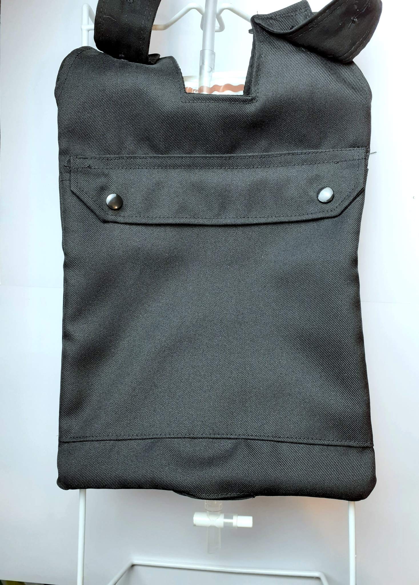 Portafolios de noche con bolsillo, funda para tubo (1 metro de largo) y asa ajustable. Funda para bolsa de noche con catéter. Ideal para silla de ruedas.