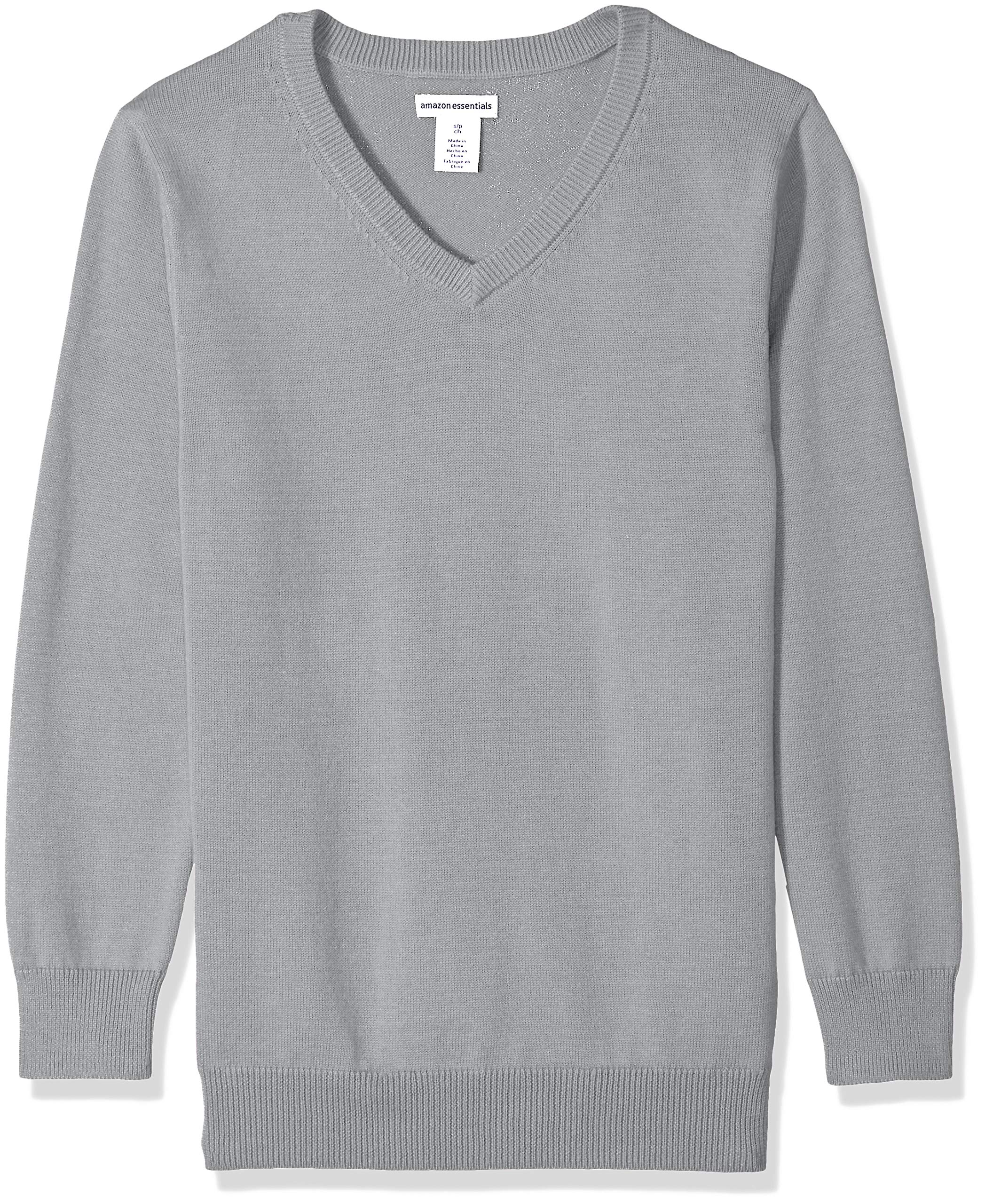 Amazon Essentials Jersey de Cuello en v y Algodón para Uniforme Niño
