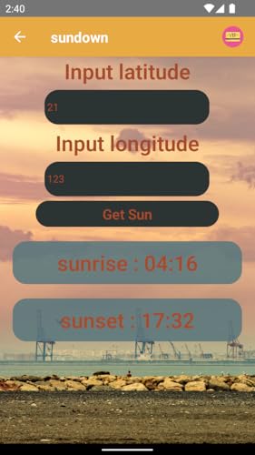 sundown NR
