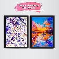 Vista 3 de Tabla de espuma, paquete de 10 tablas de espuma de 20 x 30, tablero de espuma negra, tablero de espuma de presentación, tabla de montaje sin ácidos