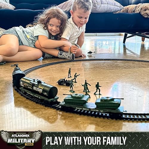 Miniatura 17 de Juego de tren eléctrico para niños de 4 a 8 años – Juego de tren a batería con luces y sonidos, motor de locomotora de vapor, caballos y pistas