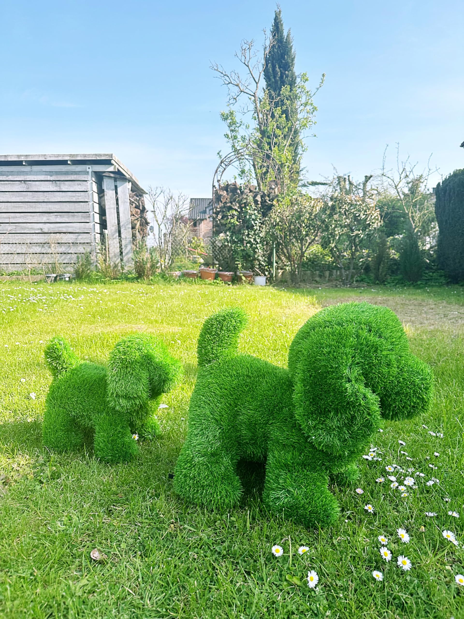 Figurine Décorative - SANAG - A1373 - Résine Polyrésine - 30x28x12 Cm - Jardin Ou Maison