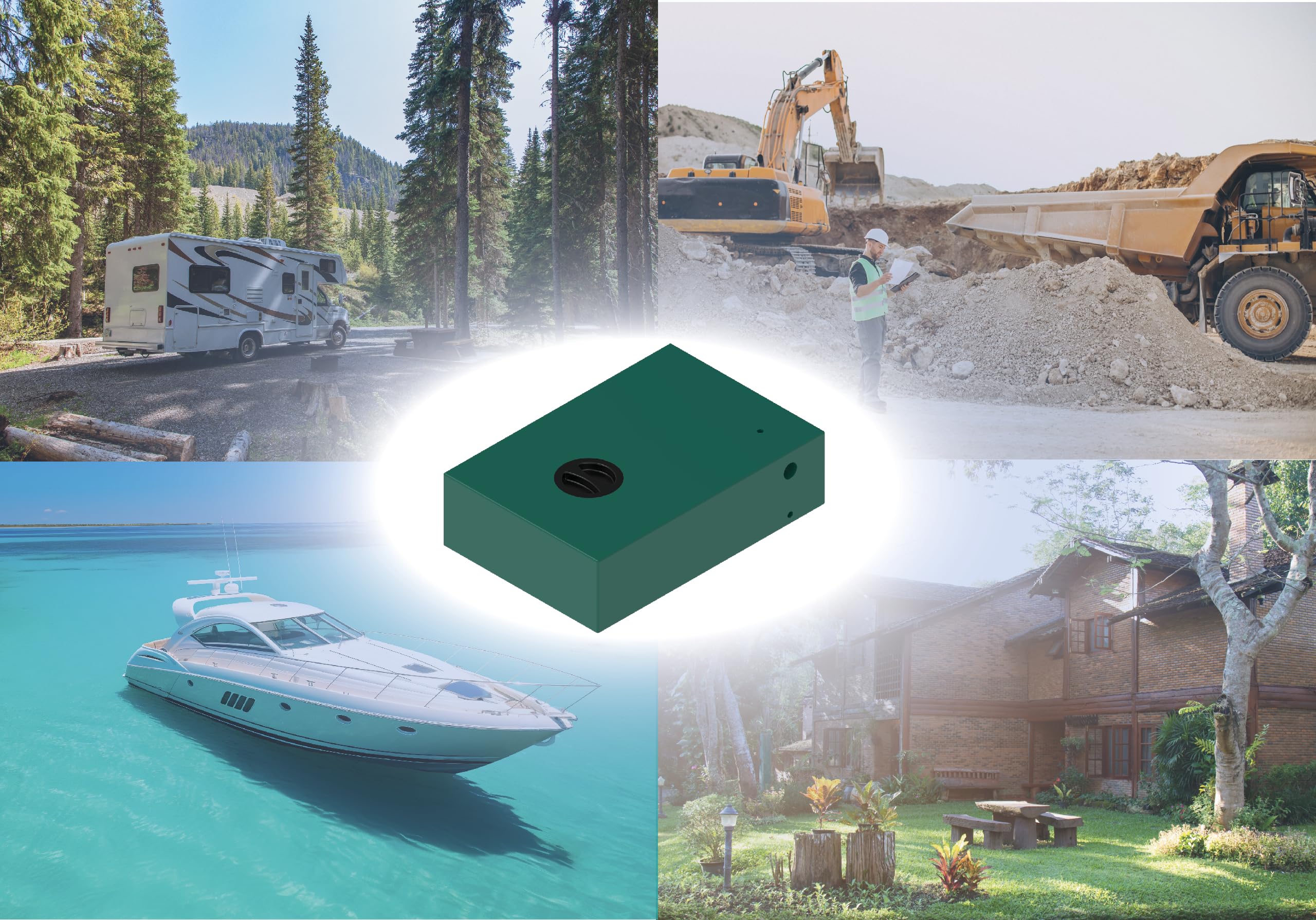 SERBATOIO SMART 51 RIGIDO ACQUA GLOBETANK (NEUTRO TRASLUCIDO)