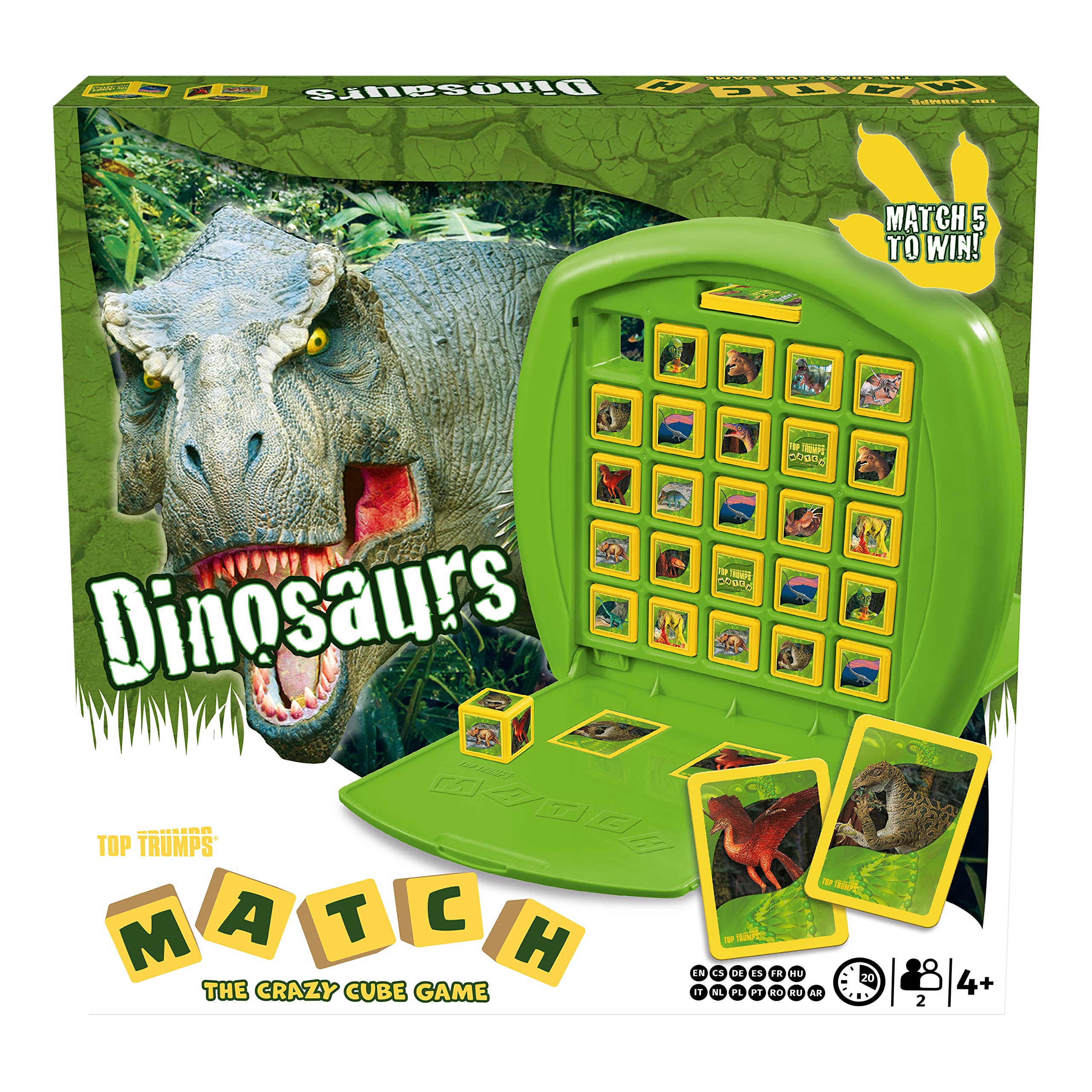 Amazon.com: Dinosaurs Top Trumps Game Of Match : Everything Else