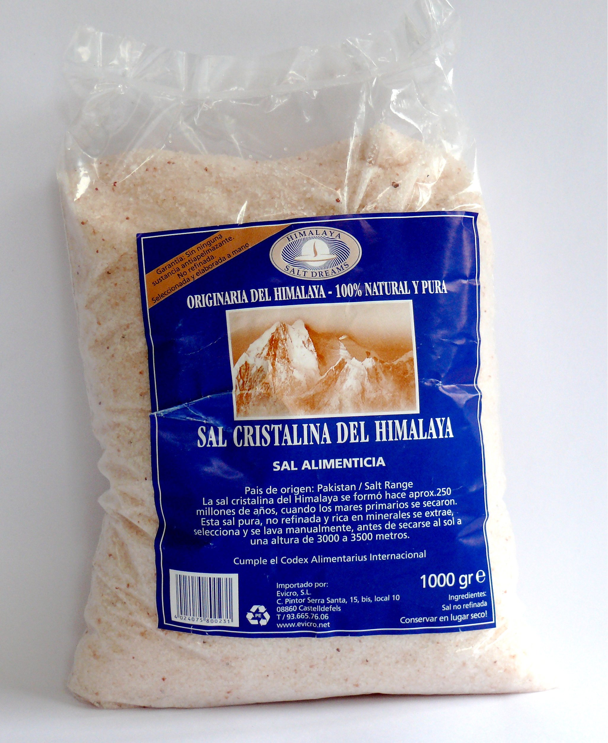 Madal Bal Sal Himalaya Molida Rosa 1000g