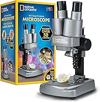 Vista 1 de Microscopio de laboratorio de National Geographic con más de 50 accesorios